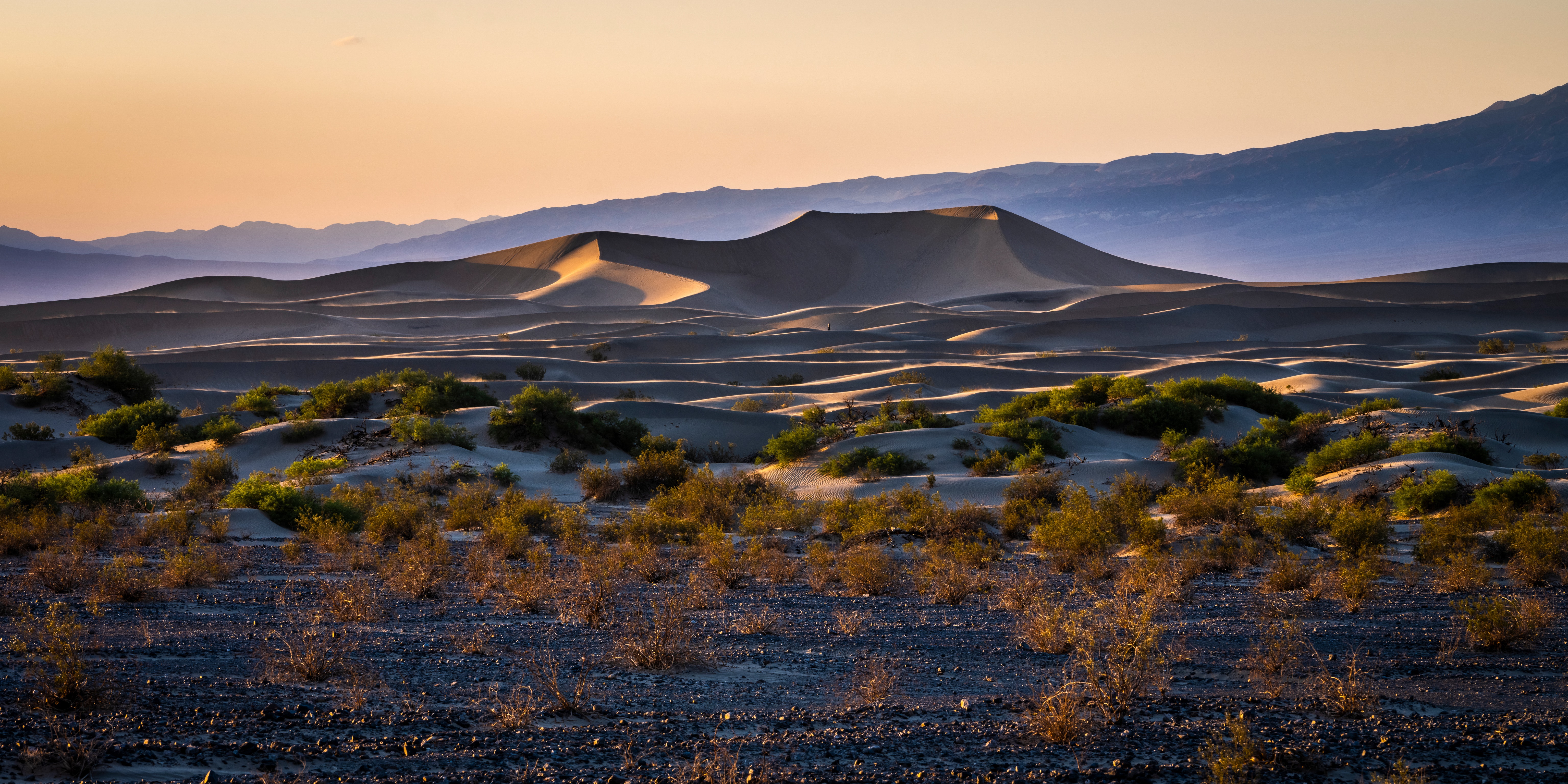 Death Valley Sand Dunes California USA HD Wallpaper