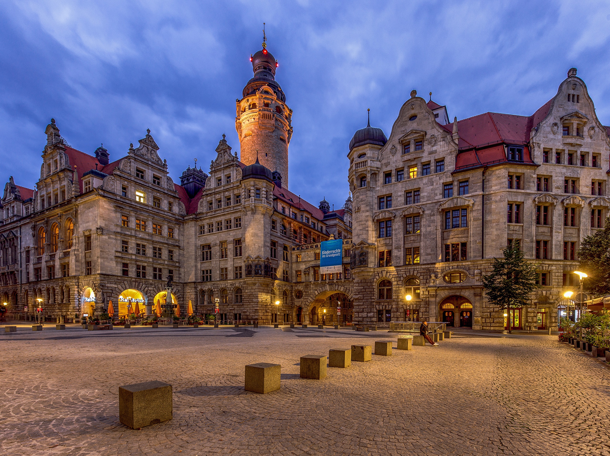 New Town Hall Leipzig Germany HD Wallpaper
