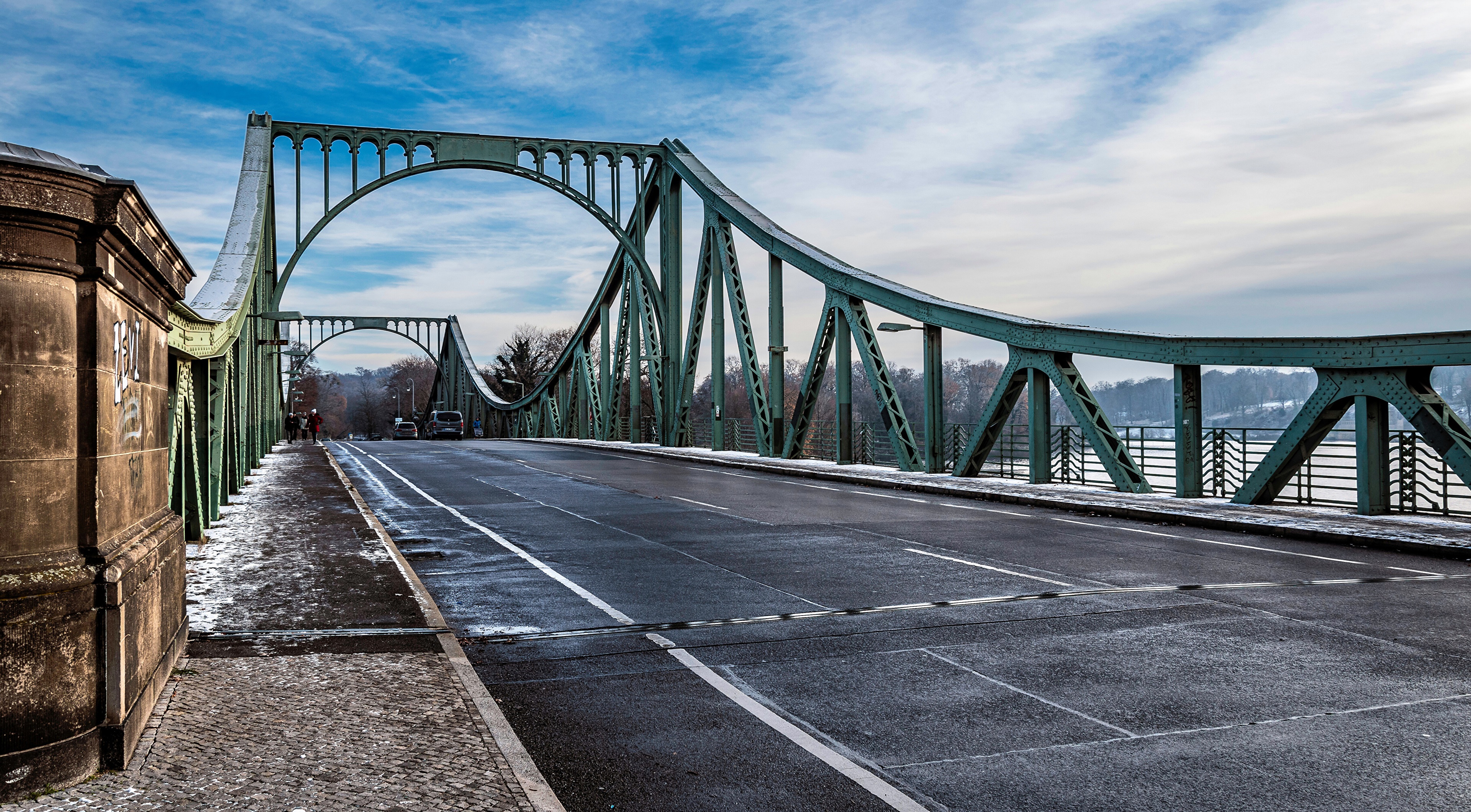 Glienicke Bridge in Potsdam, Germany HD Wallpaper