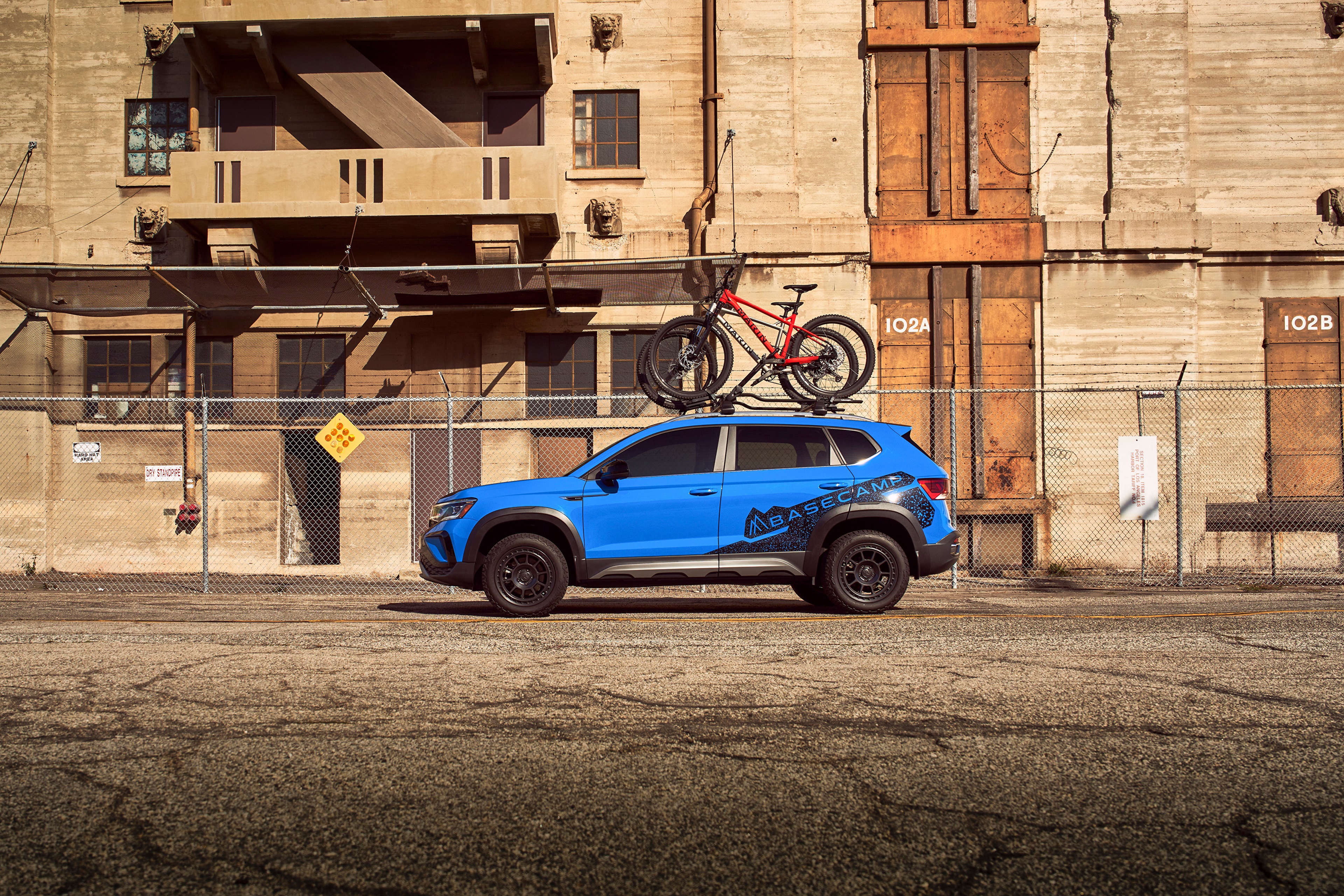 Volkswagen Taos Basecamp Active Concept with Bicycle HD Wallpaper