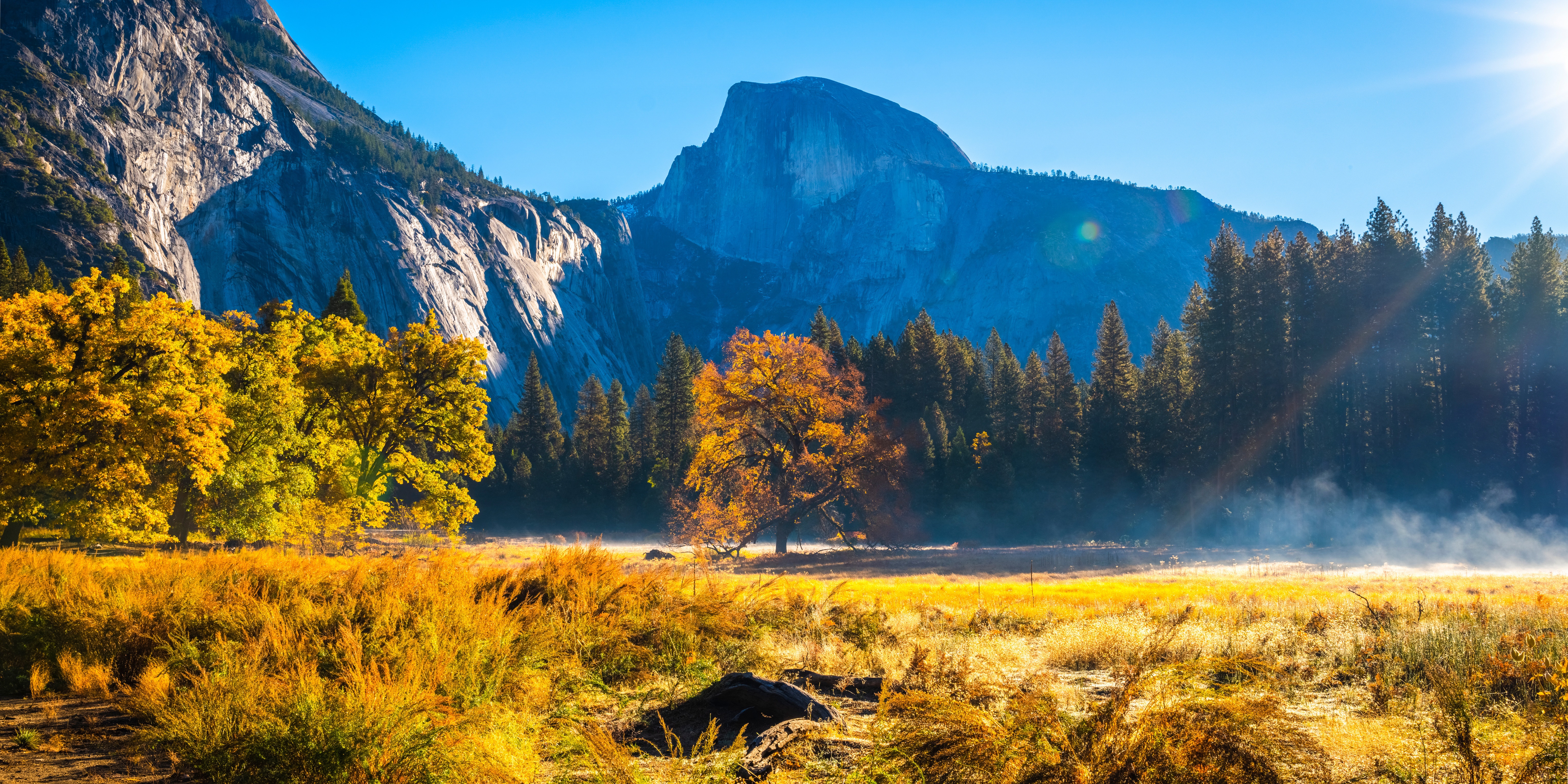 Yosemite National Park in Autumn HD Wallpaper