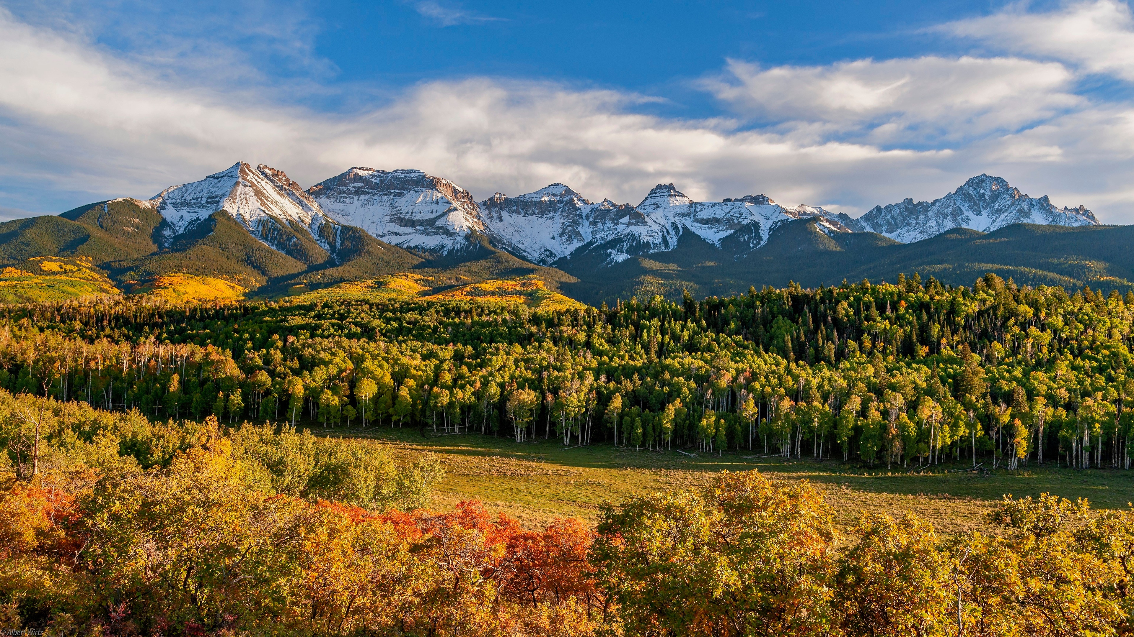 Autumn Mountains in Colorado, USA HD Wallpaper