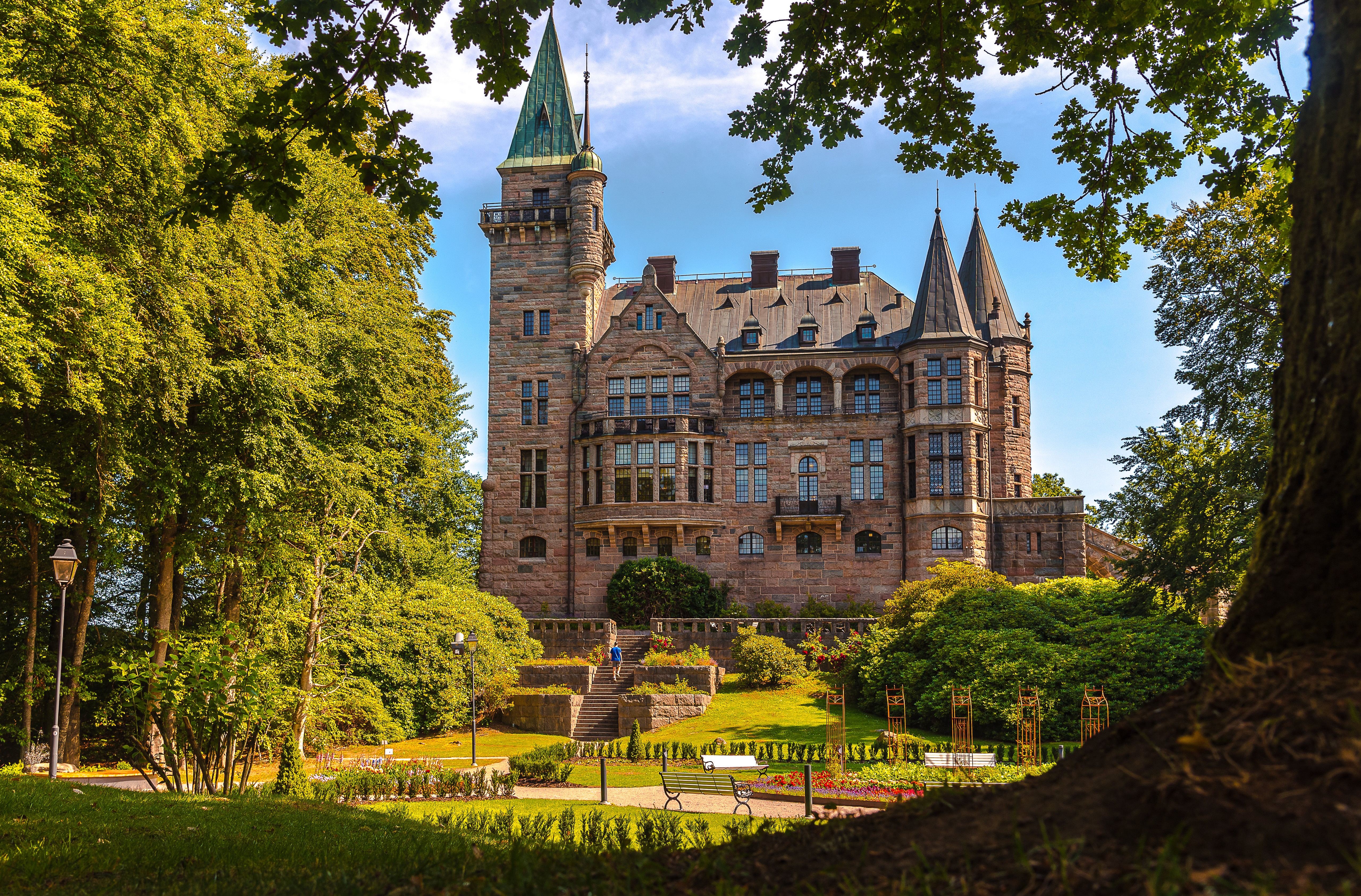 Teleborg Castle, Vaxjo, Sweden HD Wallpaper