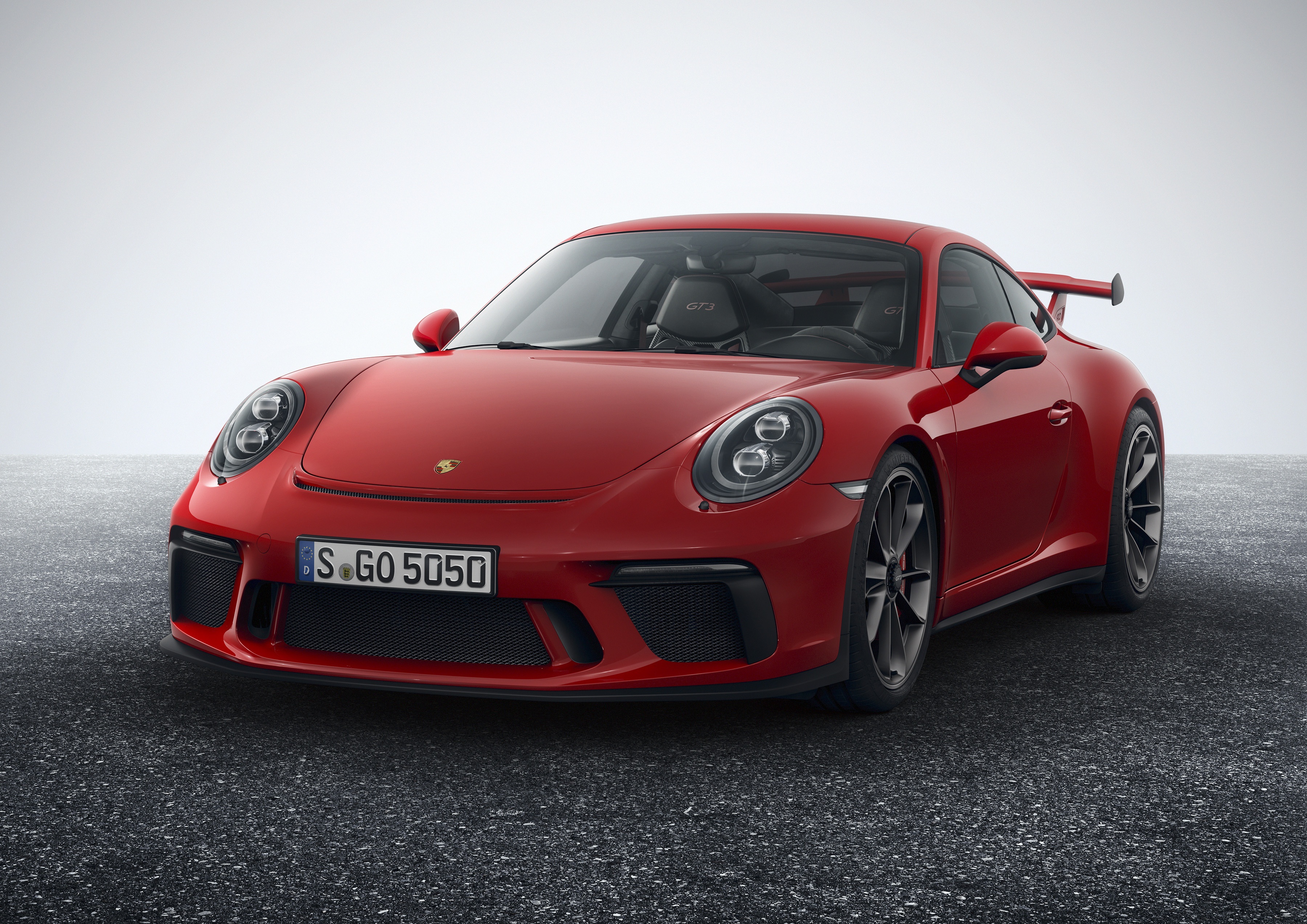 Red Porsche 911 GT3 Coupe HD Wallpaper