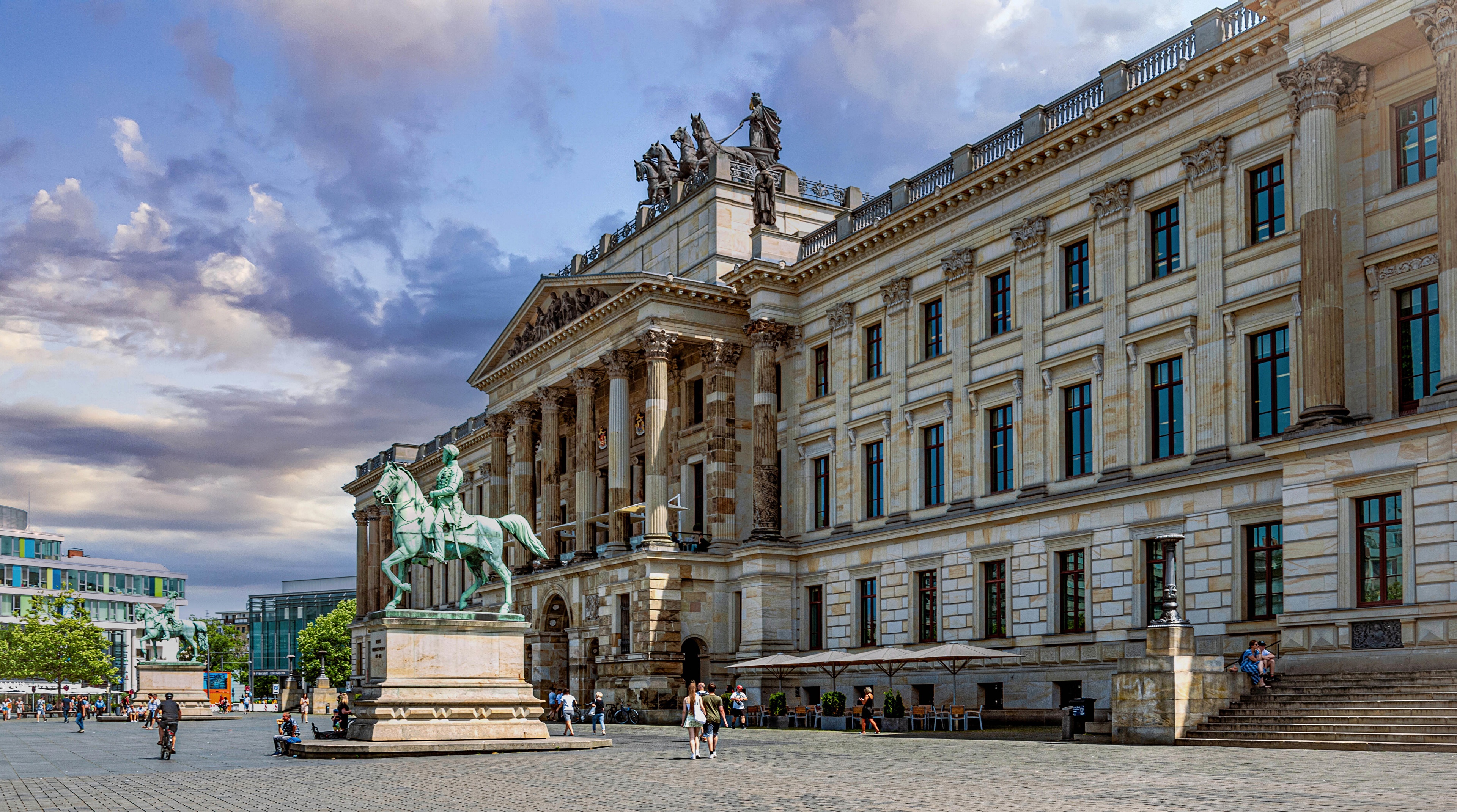 Monument in Braunschweig, Germany HD Wallpaper