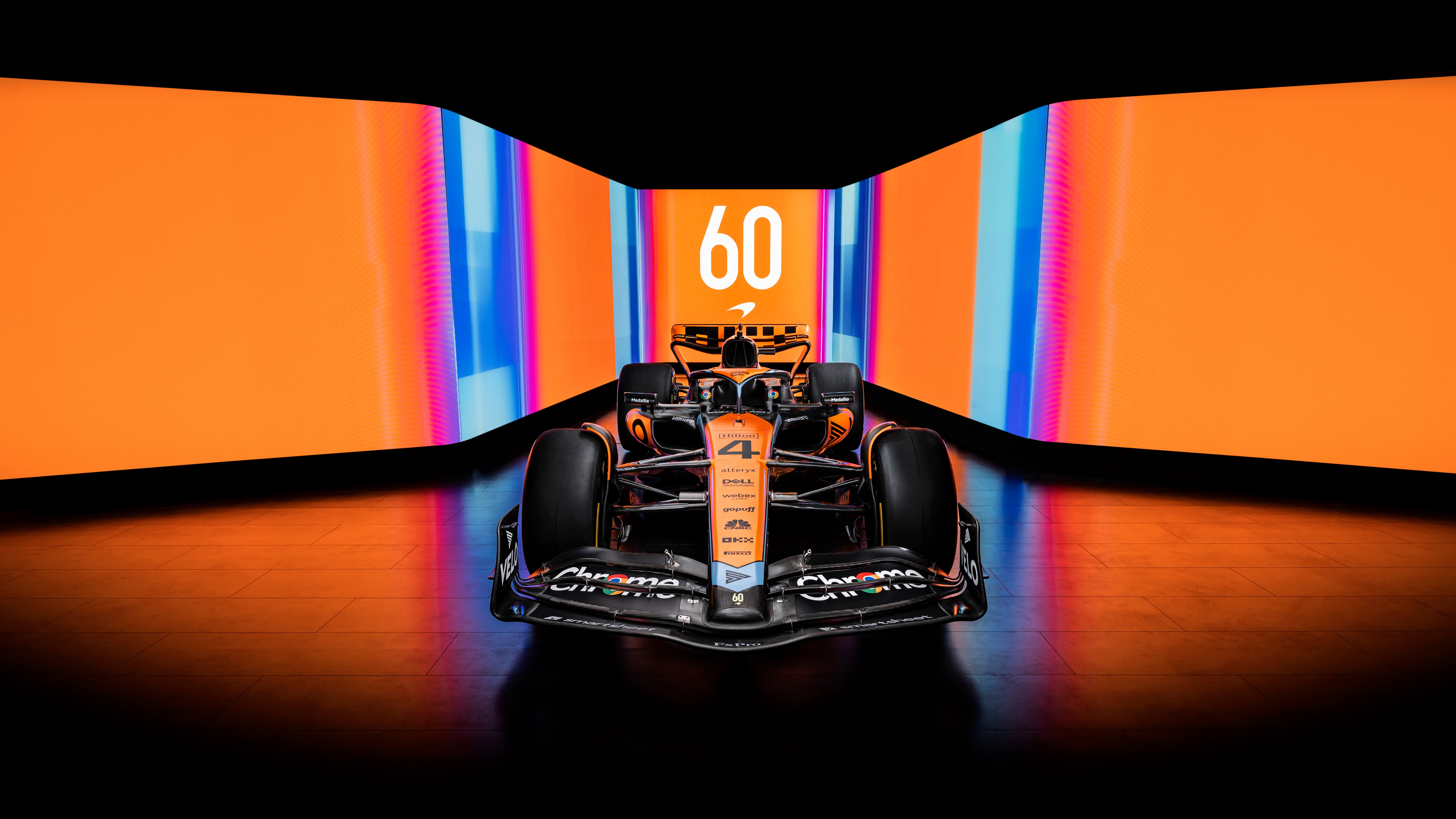McLaren MCL60 Formula 1 car HD Wallpaper