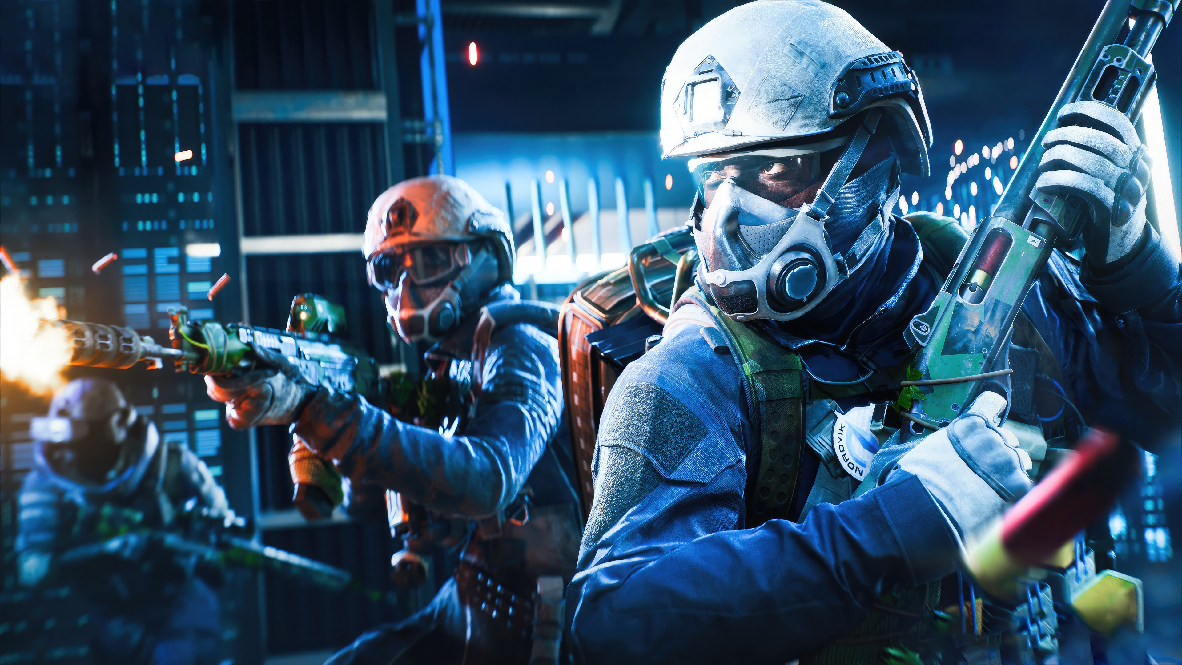 Battlefield 2042 soldiers in combat HD Wallpaper