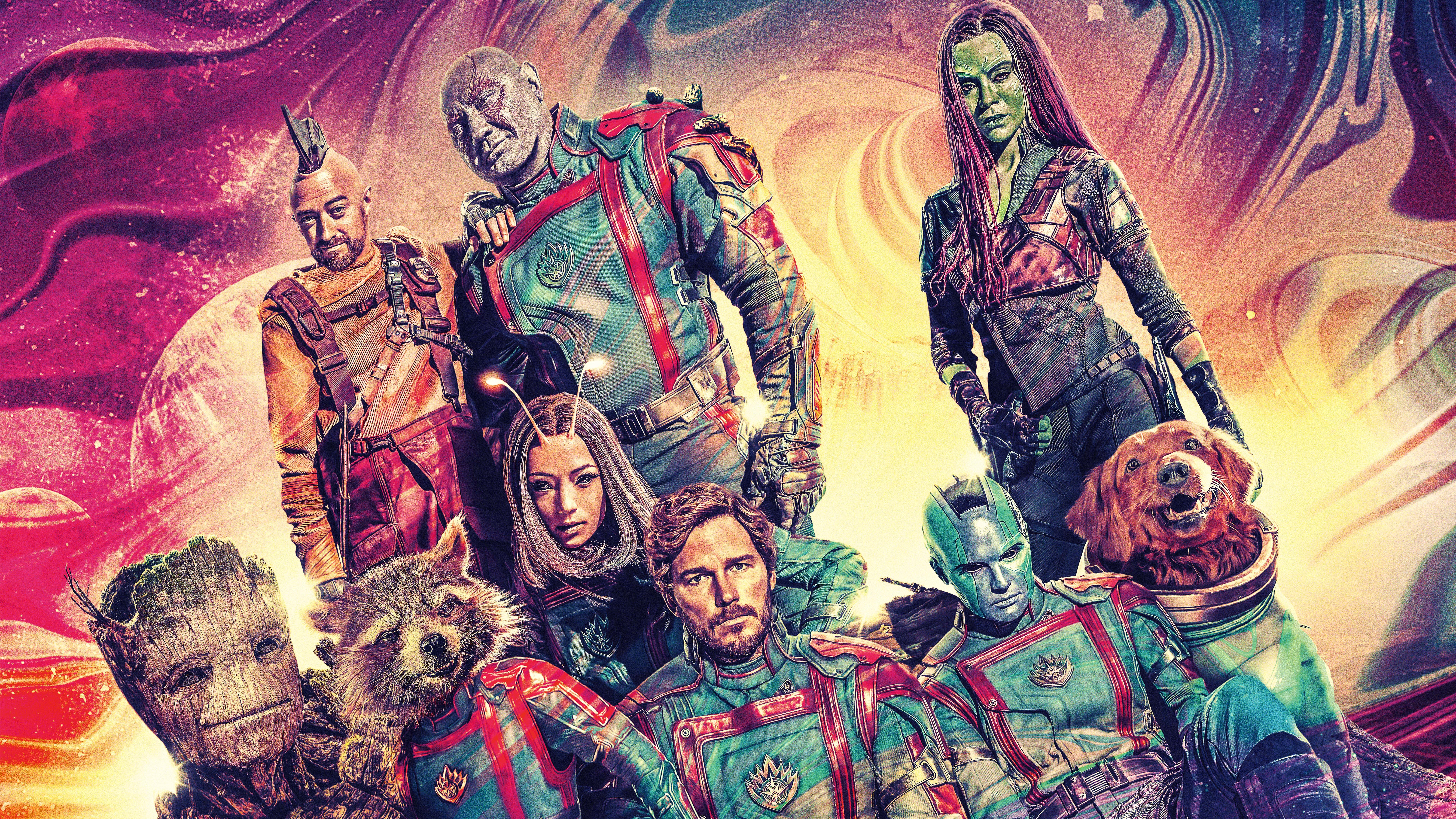 Guardians of the Galaxy Vol. 3 Poster HD Wallpaper