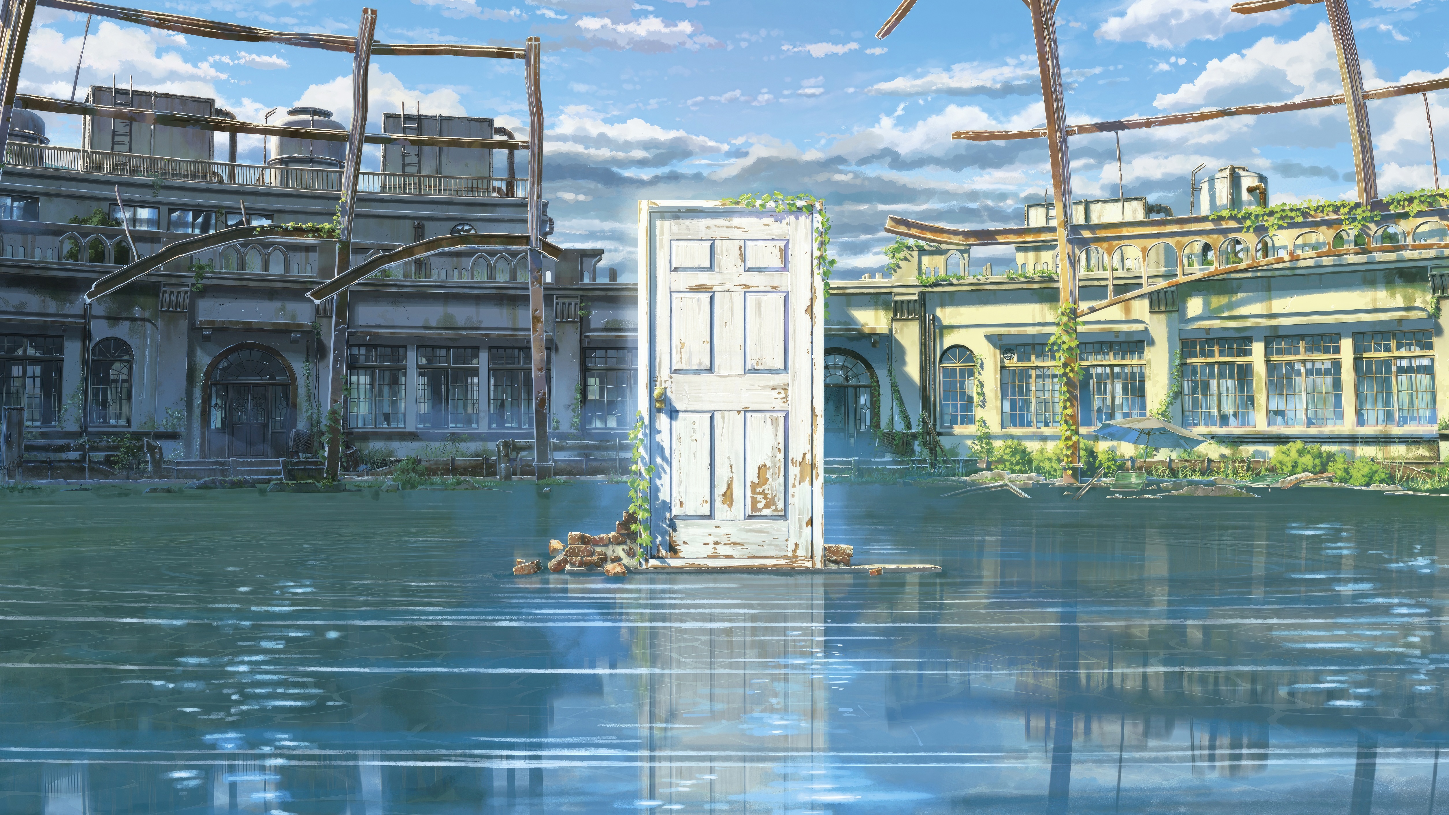 Suzume no Tojimari HD Wallpaper