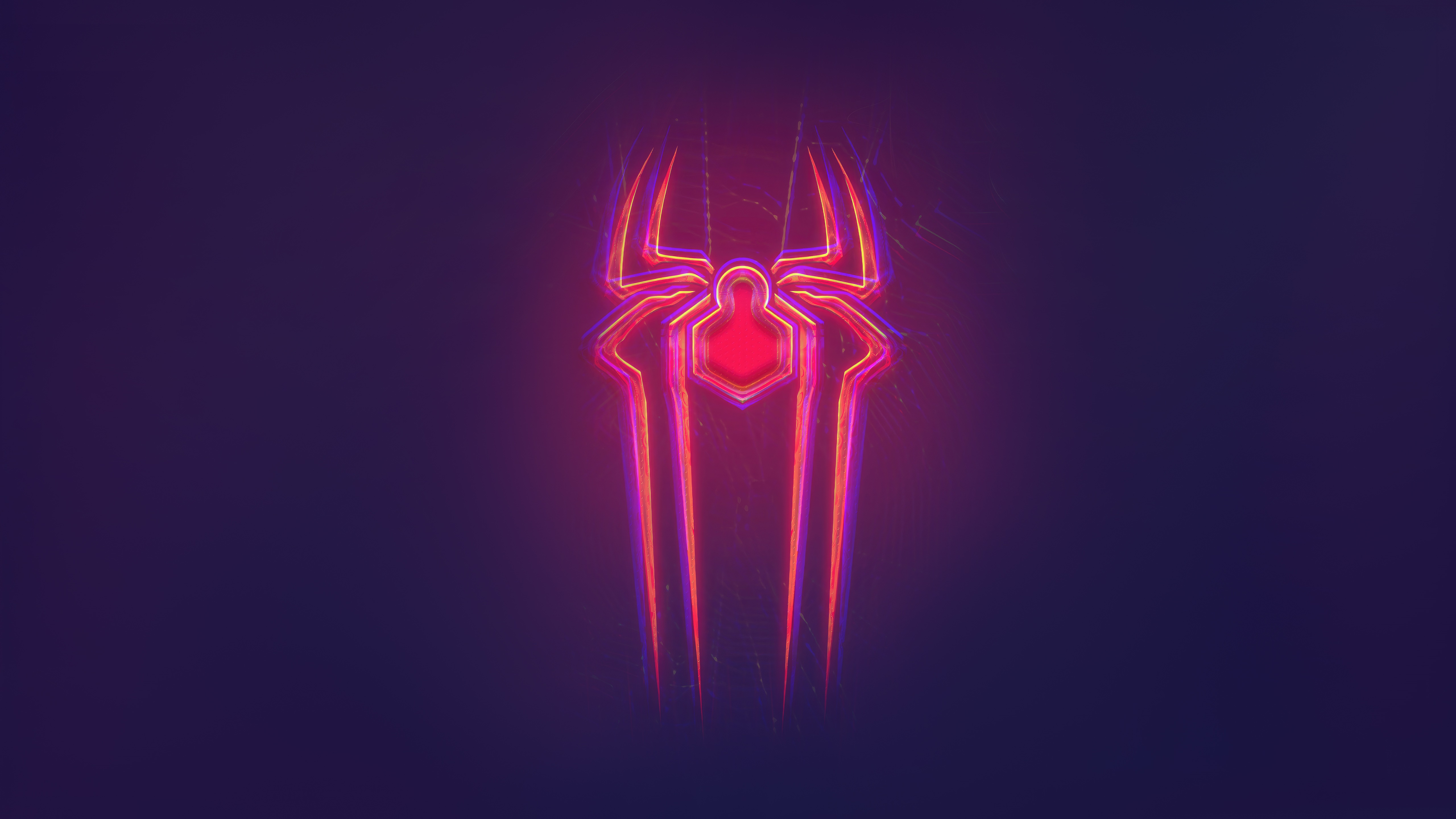 Spider-Man Logo Artwork 4K HD Wallpaper