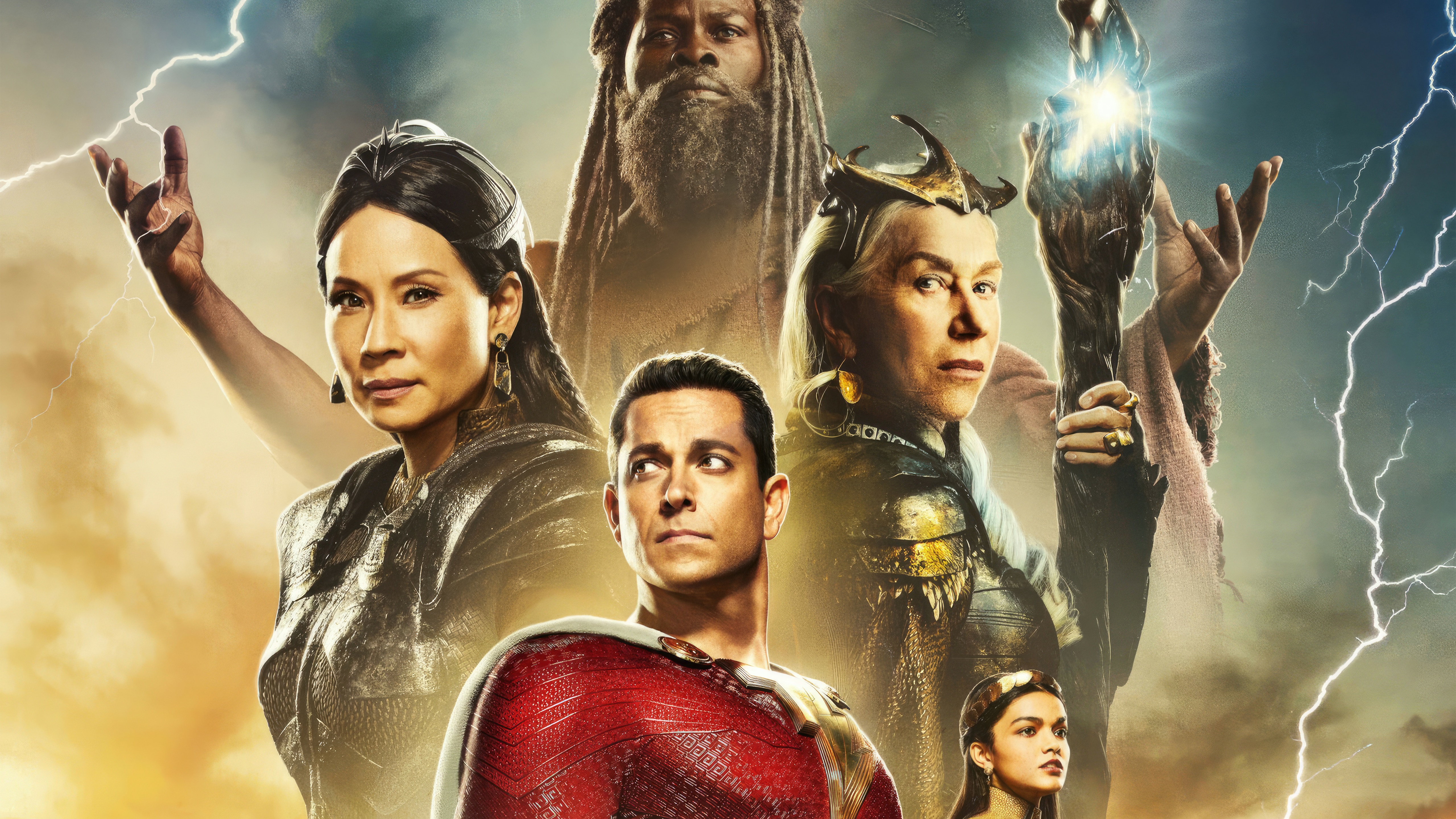 Shazam Fury of the Gods HD Wallpaper