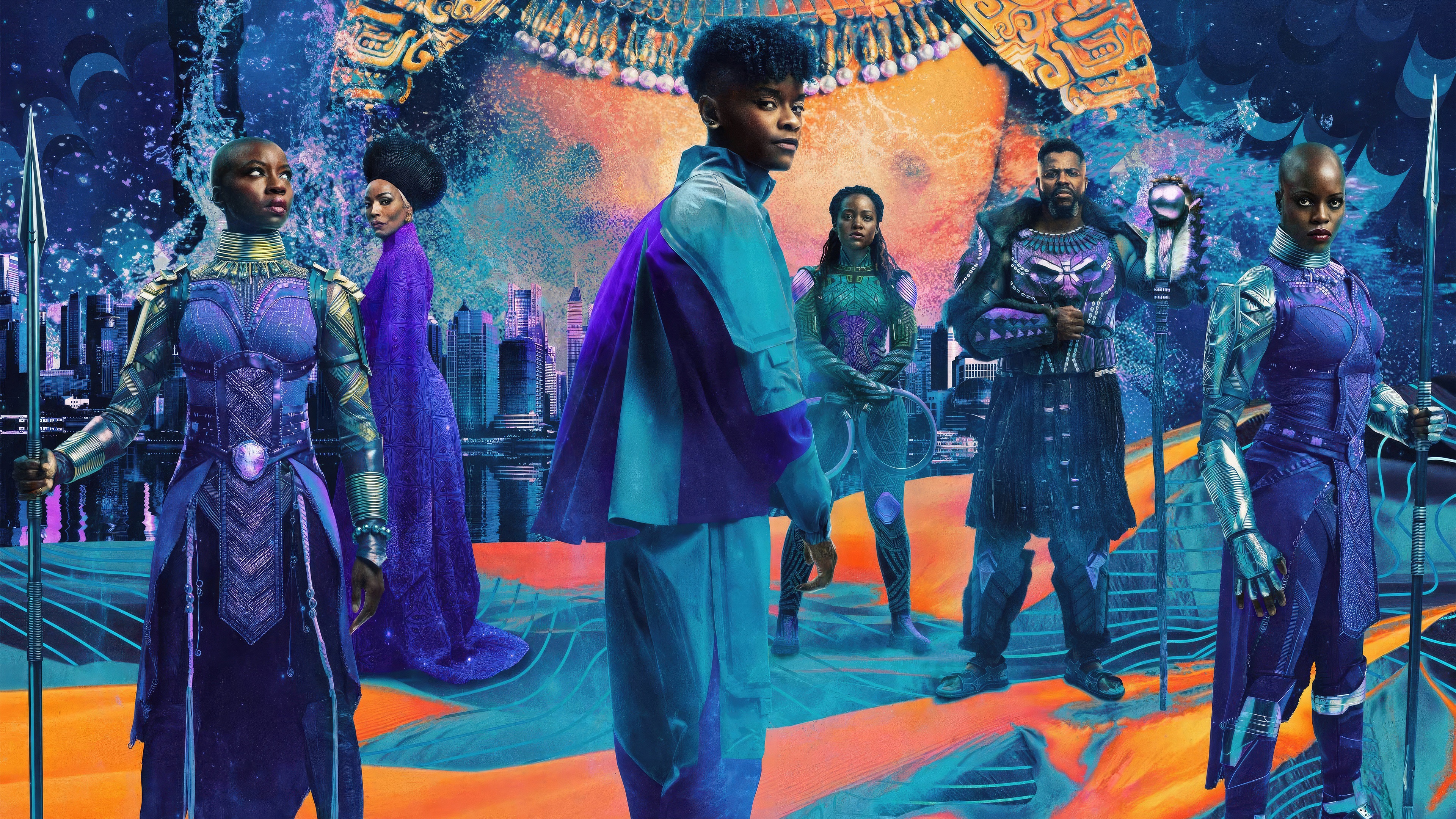 Black Panther Wakanda Forever 4K HD Wallpaper
