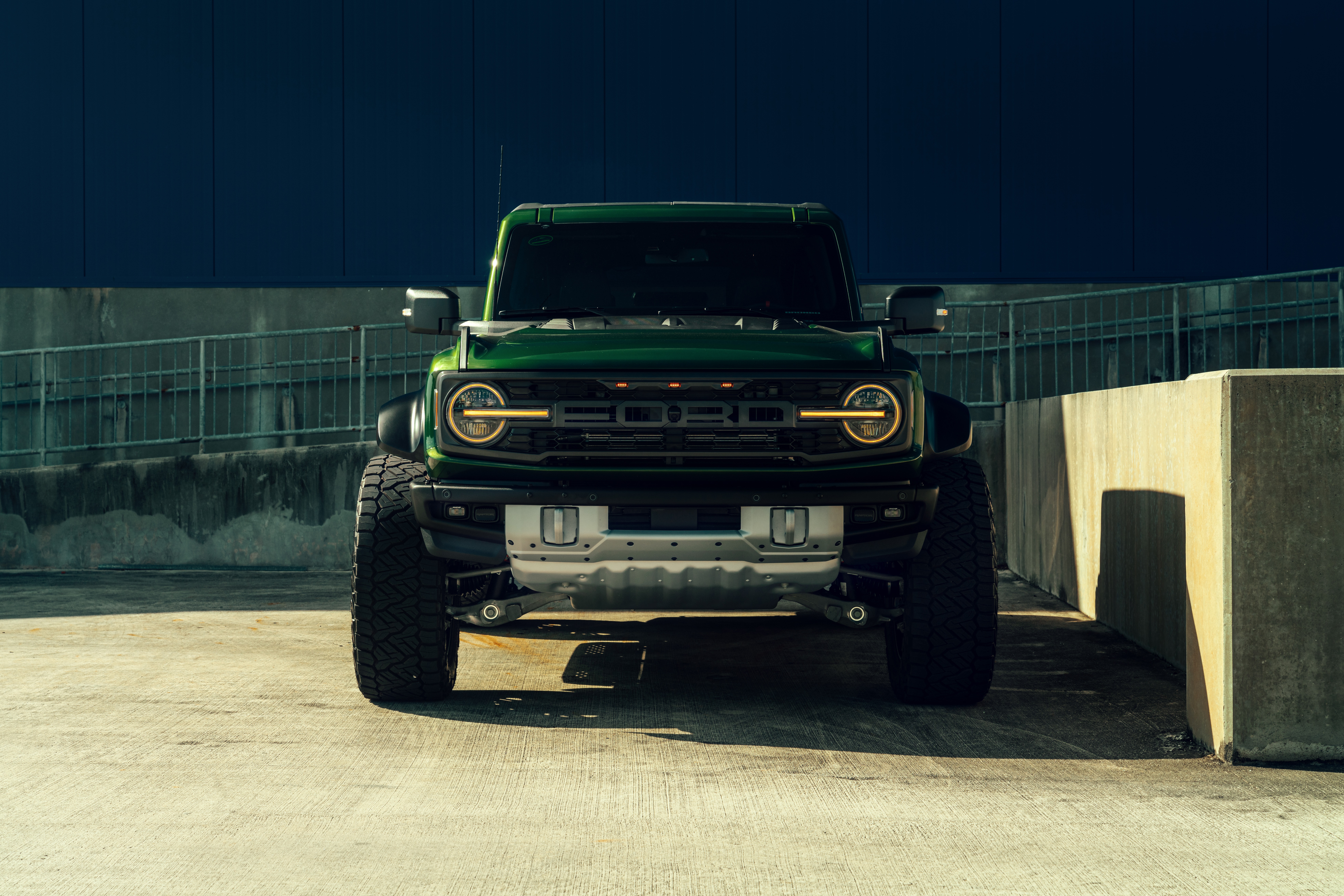Green Ford Bronco Raptor 4K HD Wallpaper