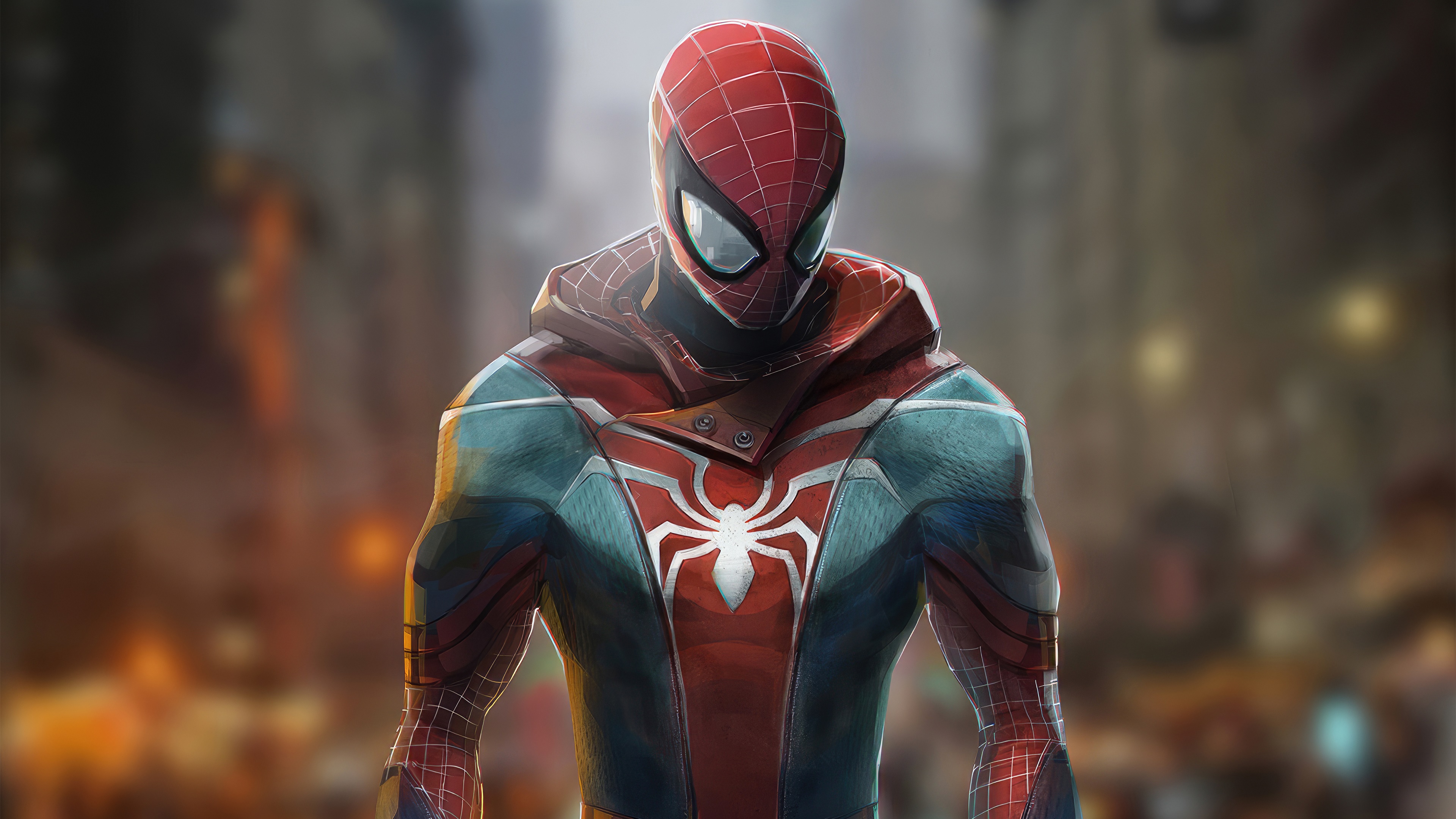 Spider-Man artwork with hoodie HD Wallpaper