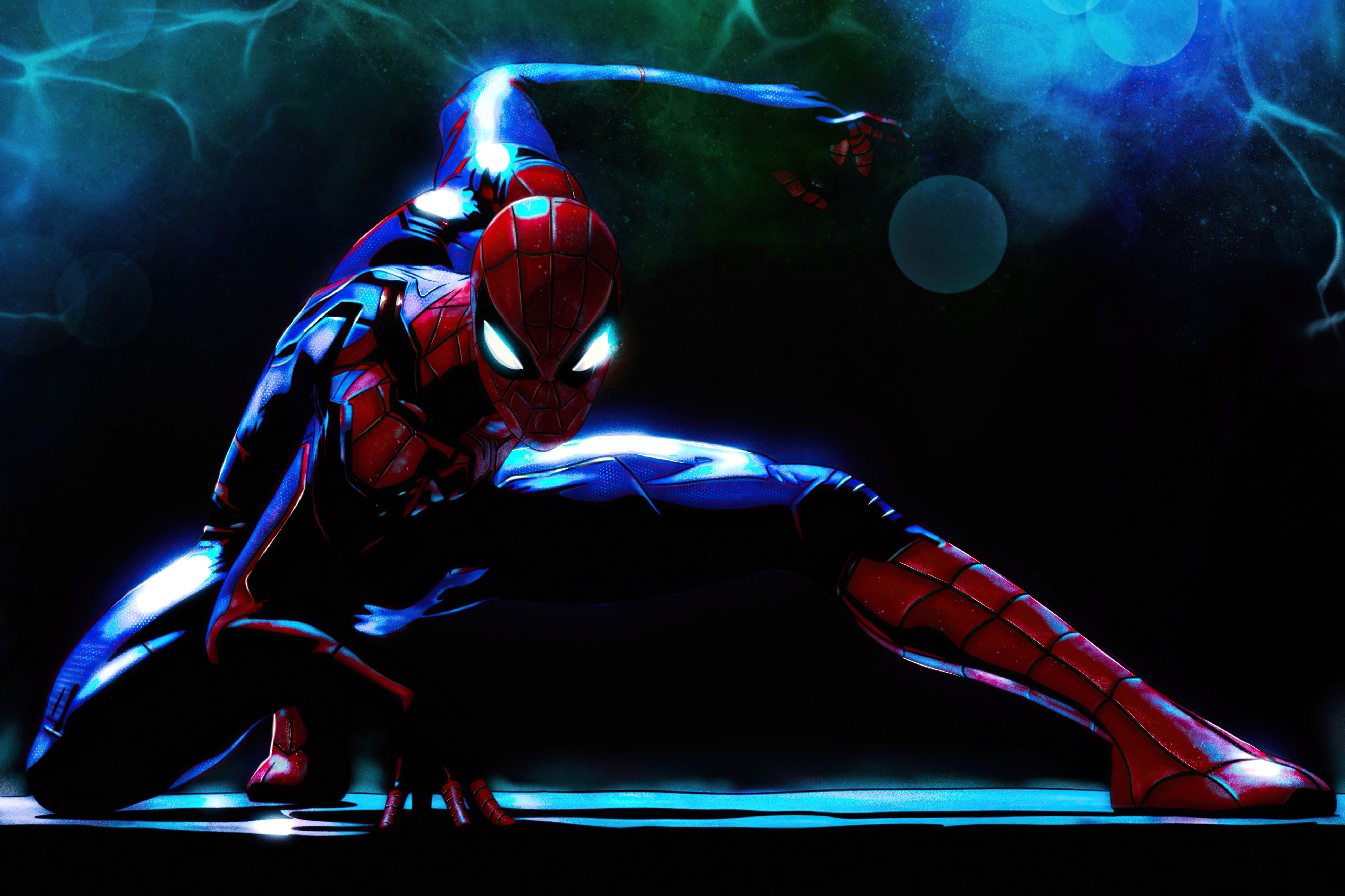 Spiderman artwork HD Wallpaper