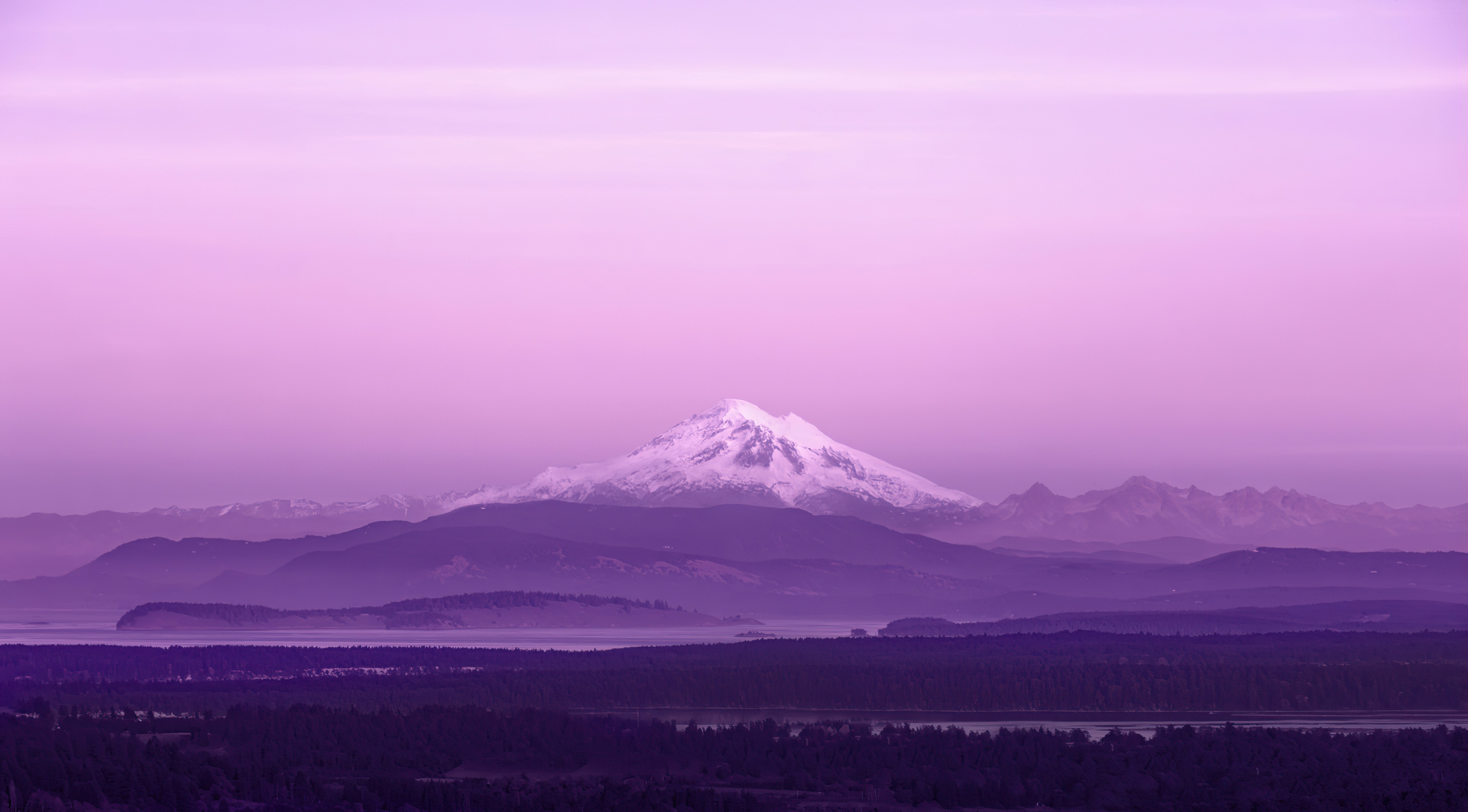 Mount Baker 4K HD Wallpaper