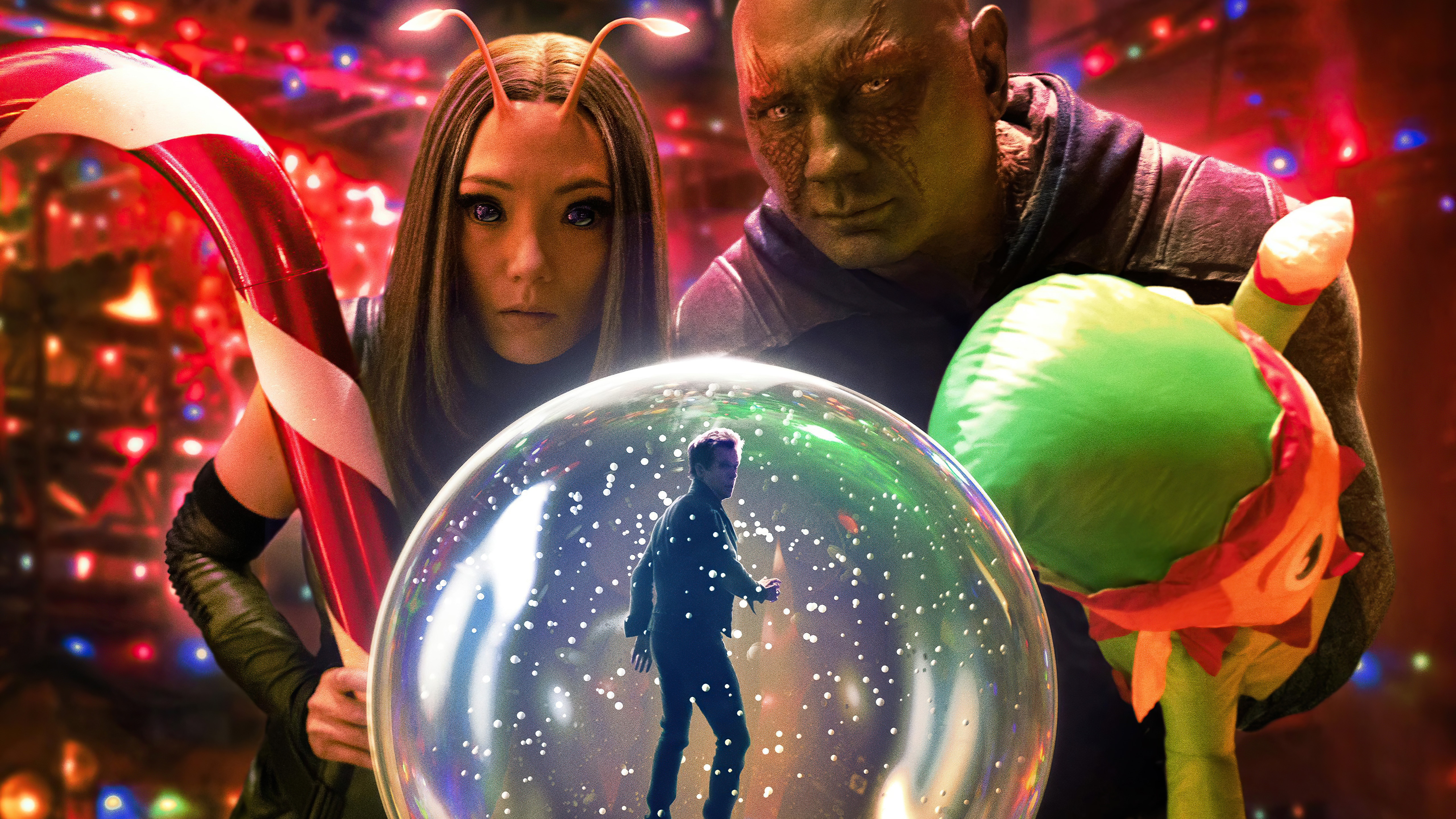 Mantis and Drax from Guardians of the Galaxy HD Wallpaper