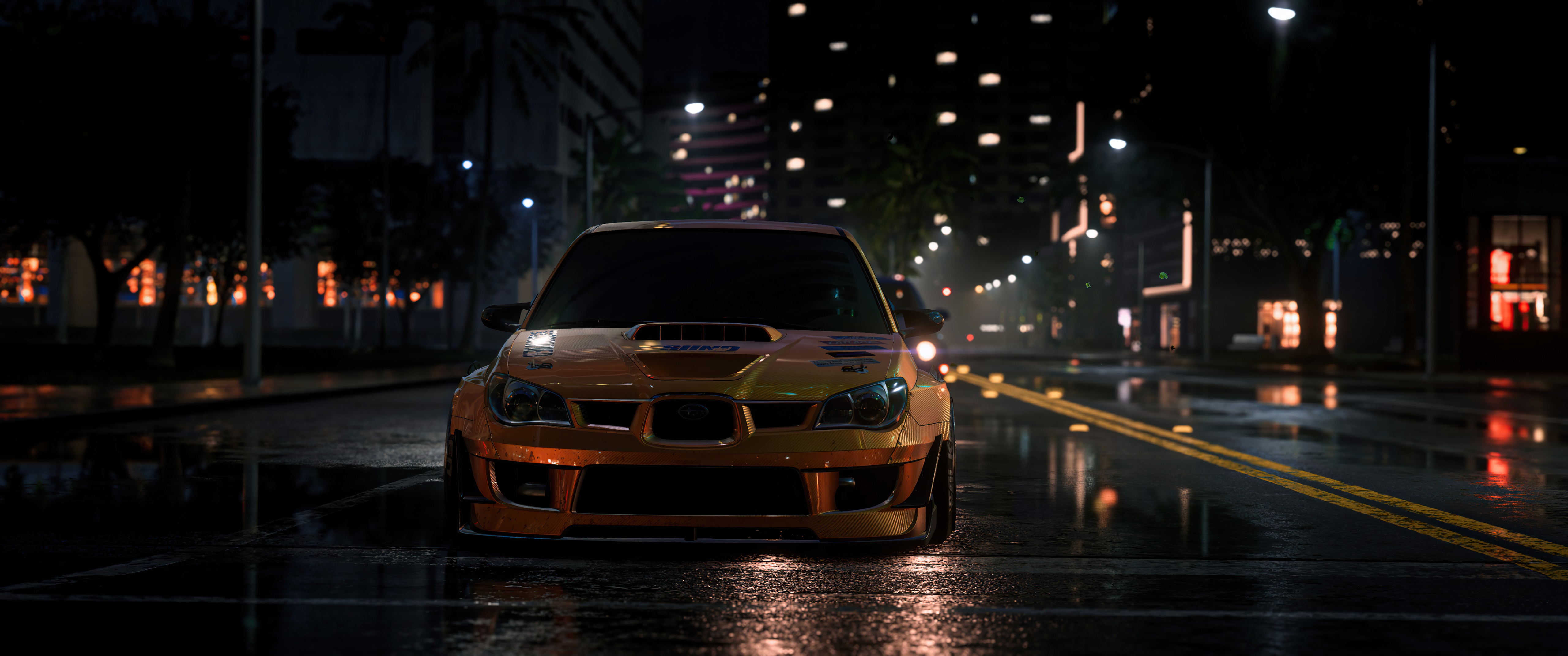 Need for Speed Heat Subaru Impreza WRX STI HD Wallpaper
