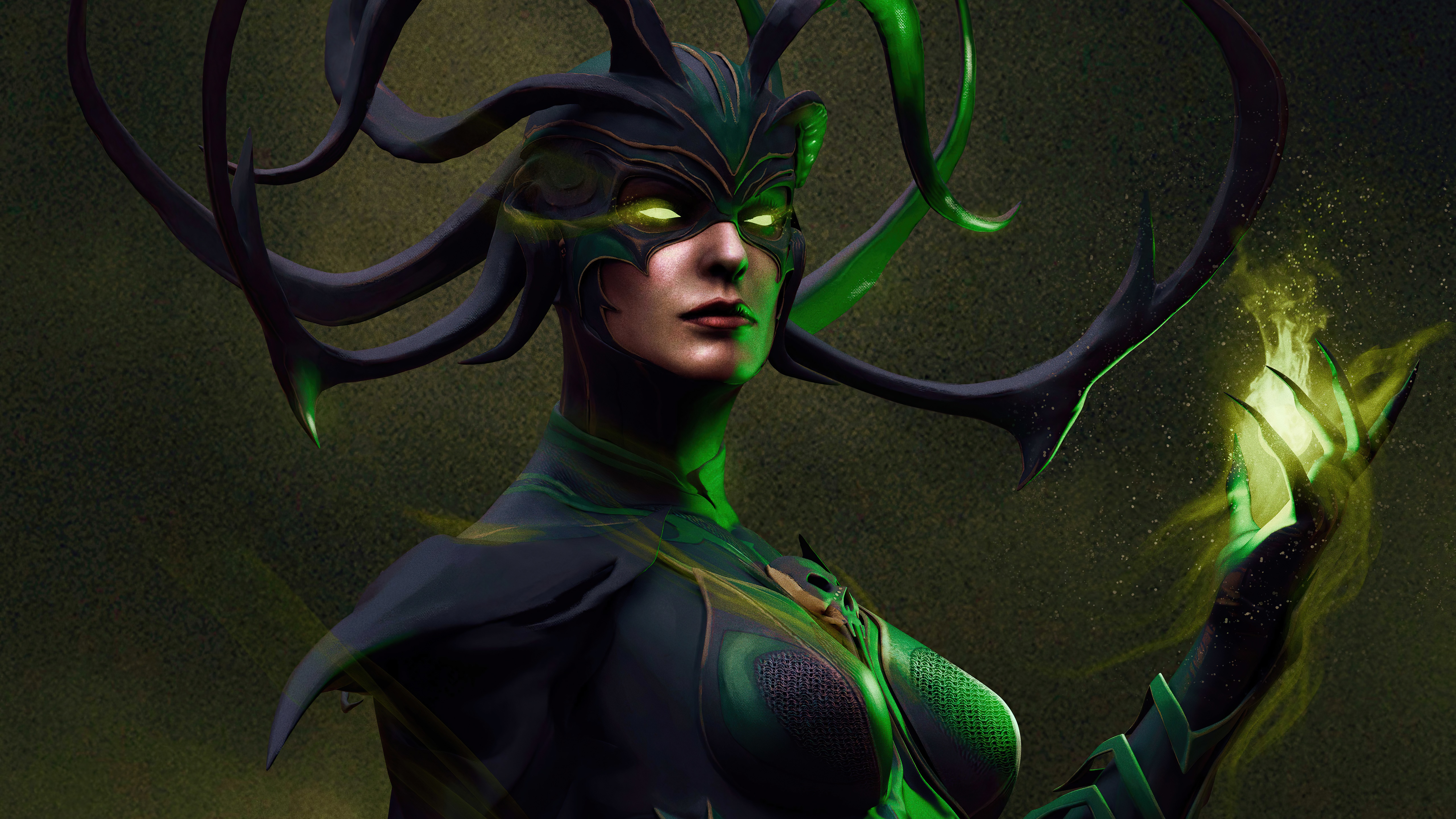Hela from Marvel HD Wallpaper