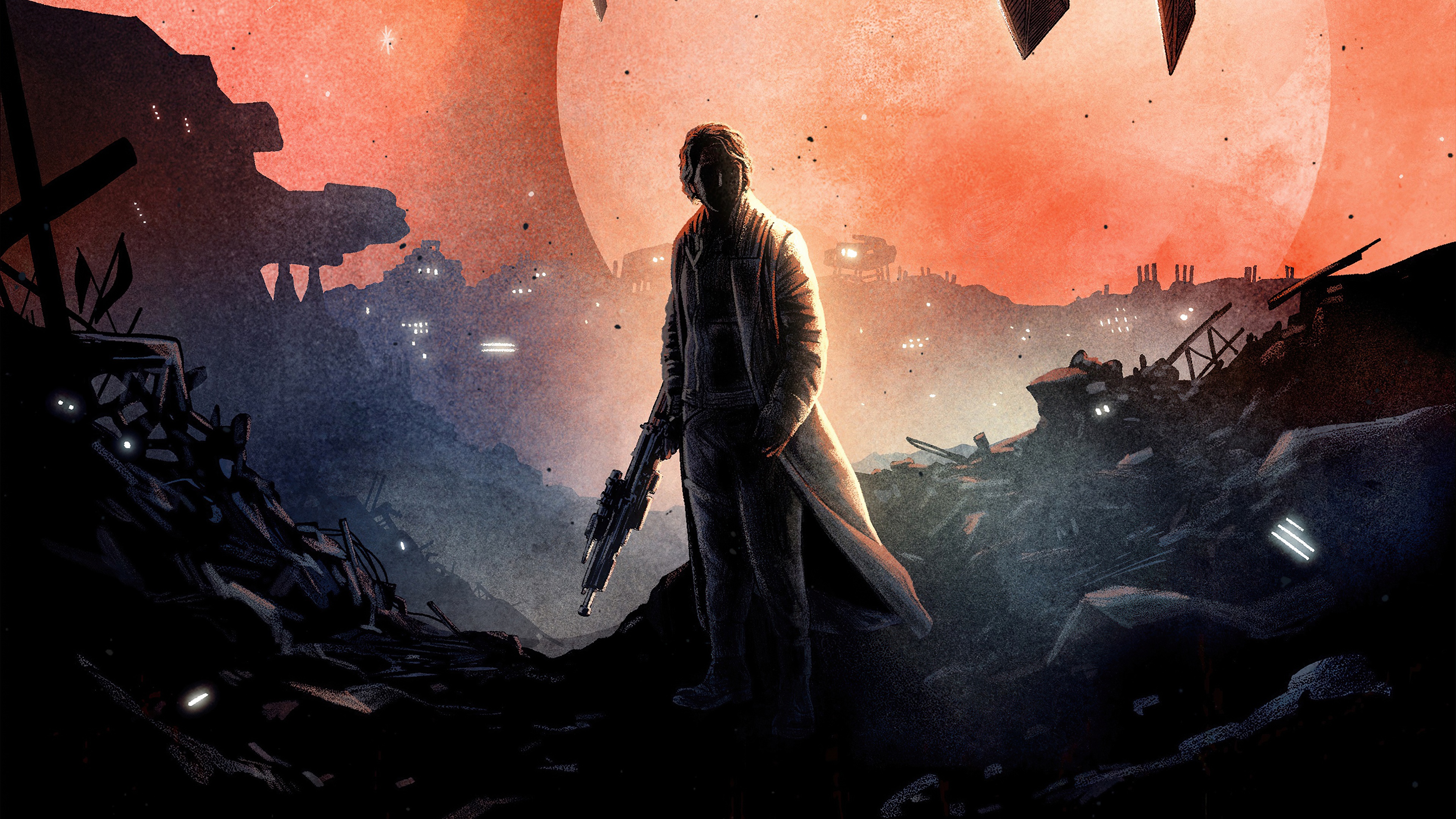 Cassian Andor from Star Wars HD Wallpaper