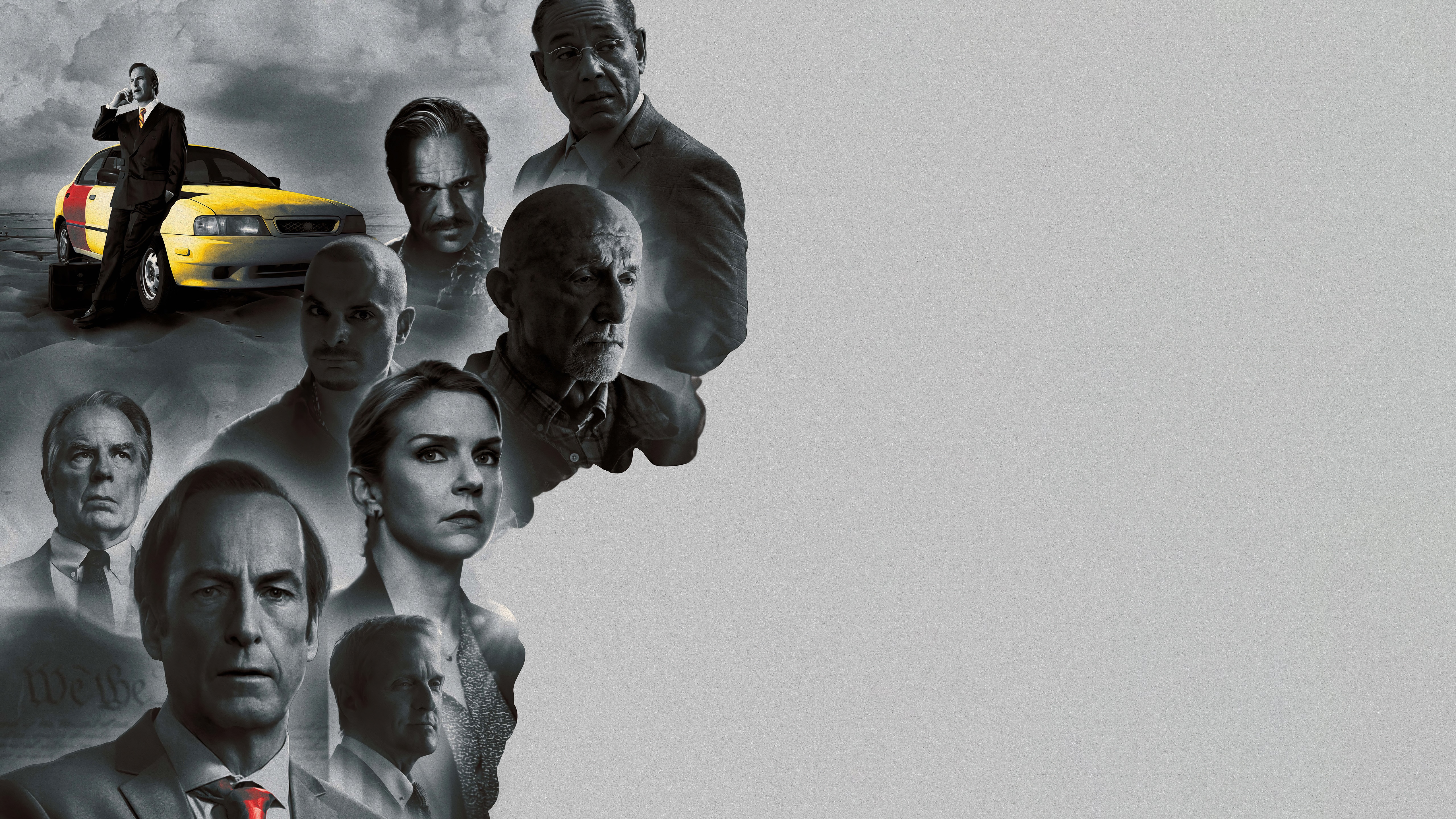 Better Call Saul characters montage HD Wallpaper