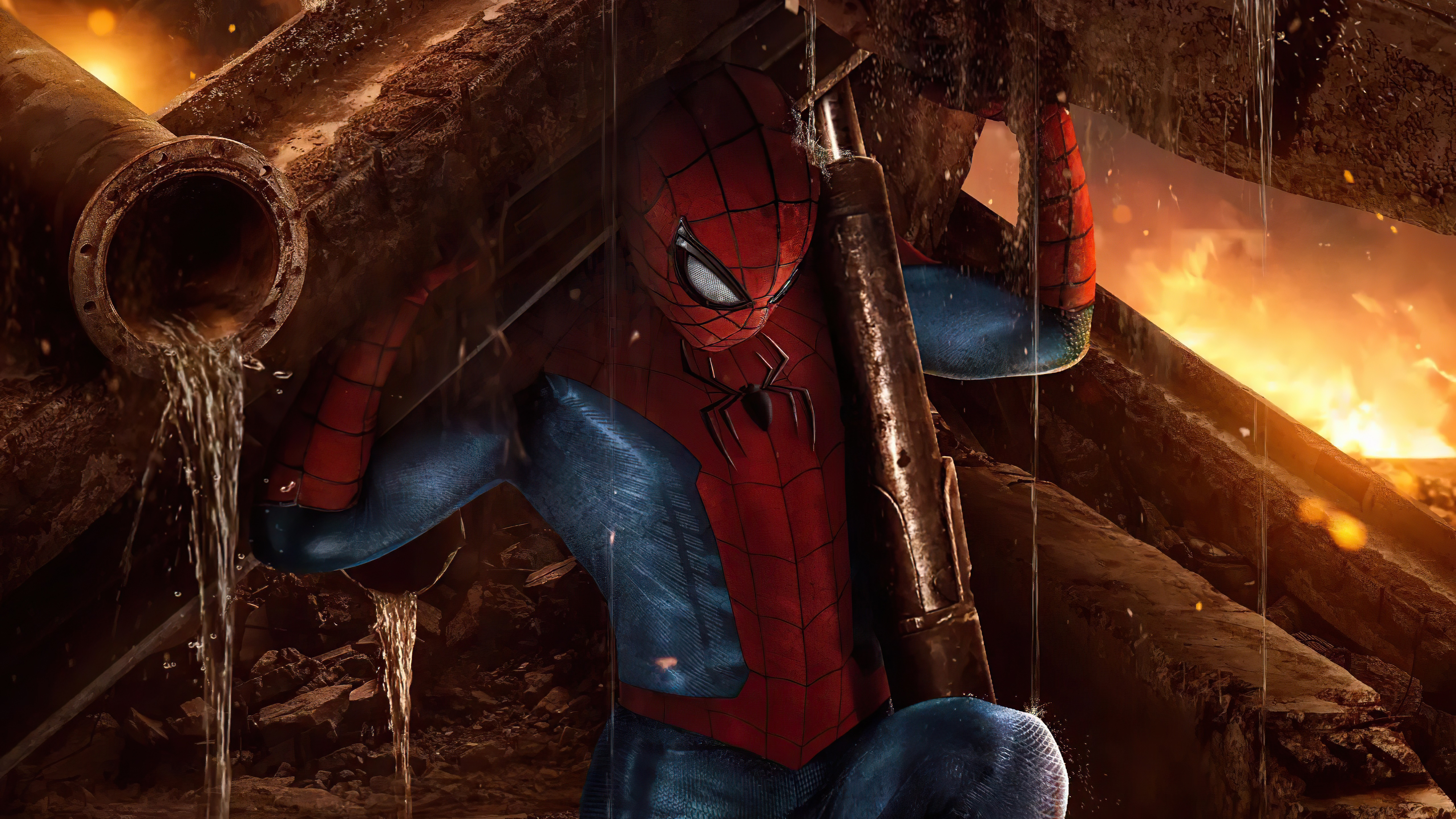 Spider-Man from Spider-Man: No Way Home 4K HD Wallpaper