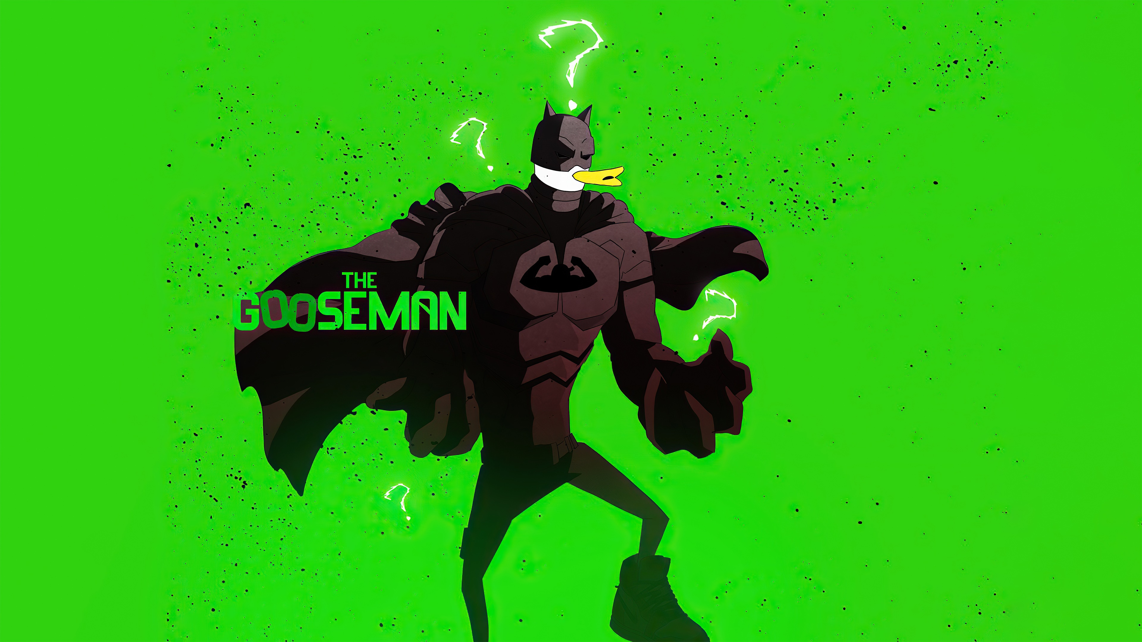 The Gooseman Batman artwork HD Wallpaper