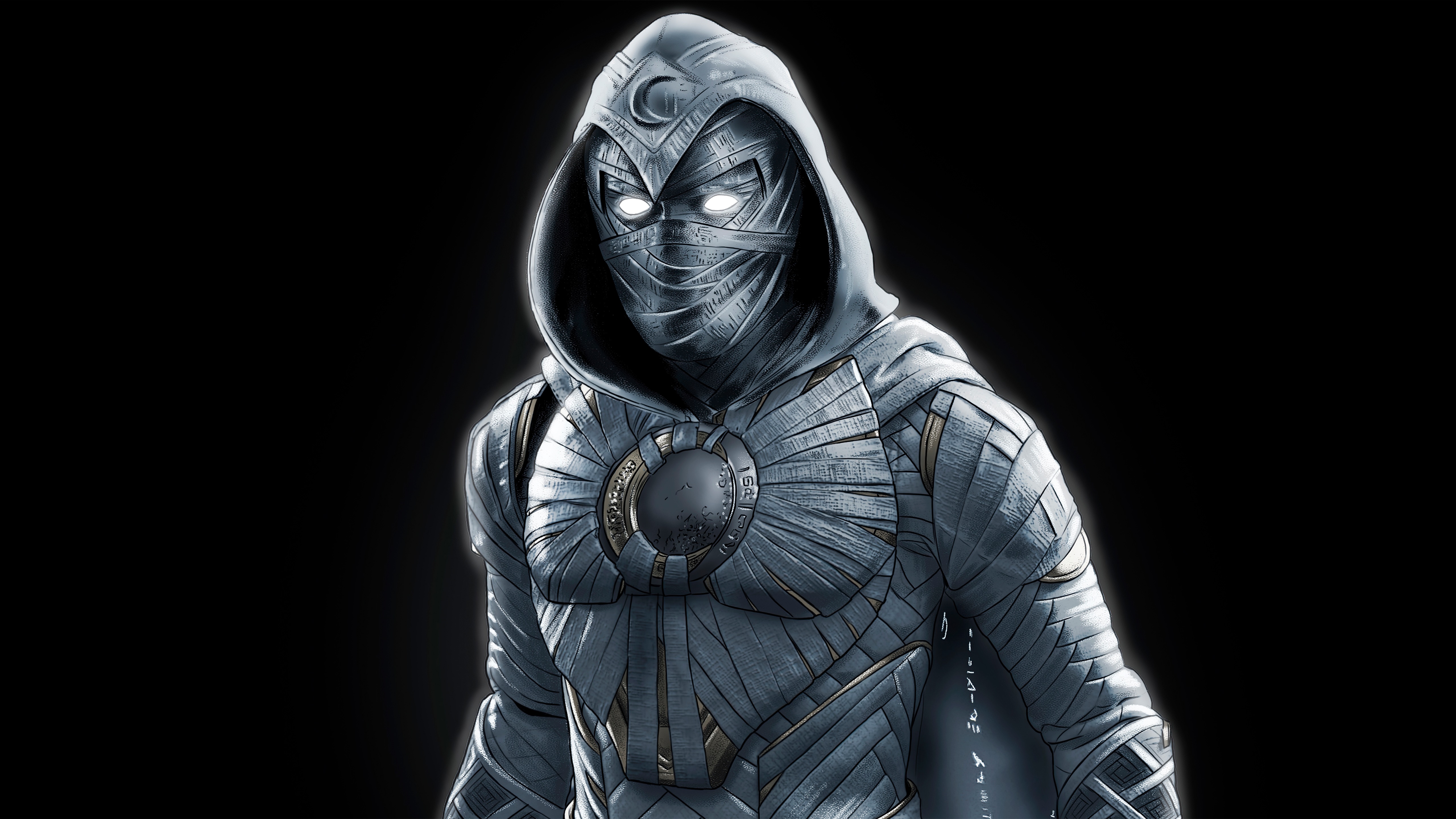 Moon Knight from Marvel TV Shows 4K HD Wallpaper