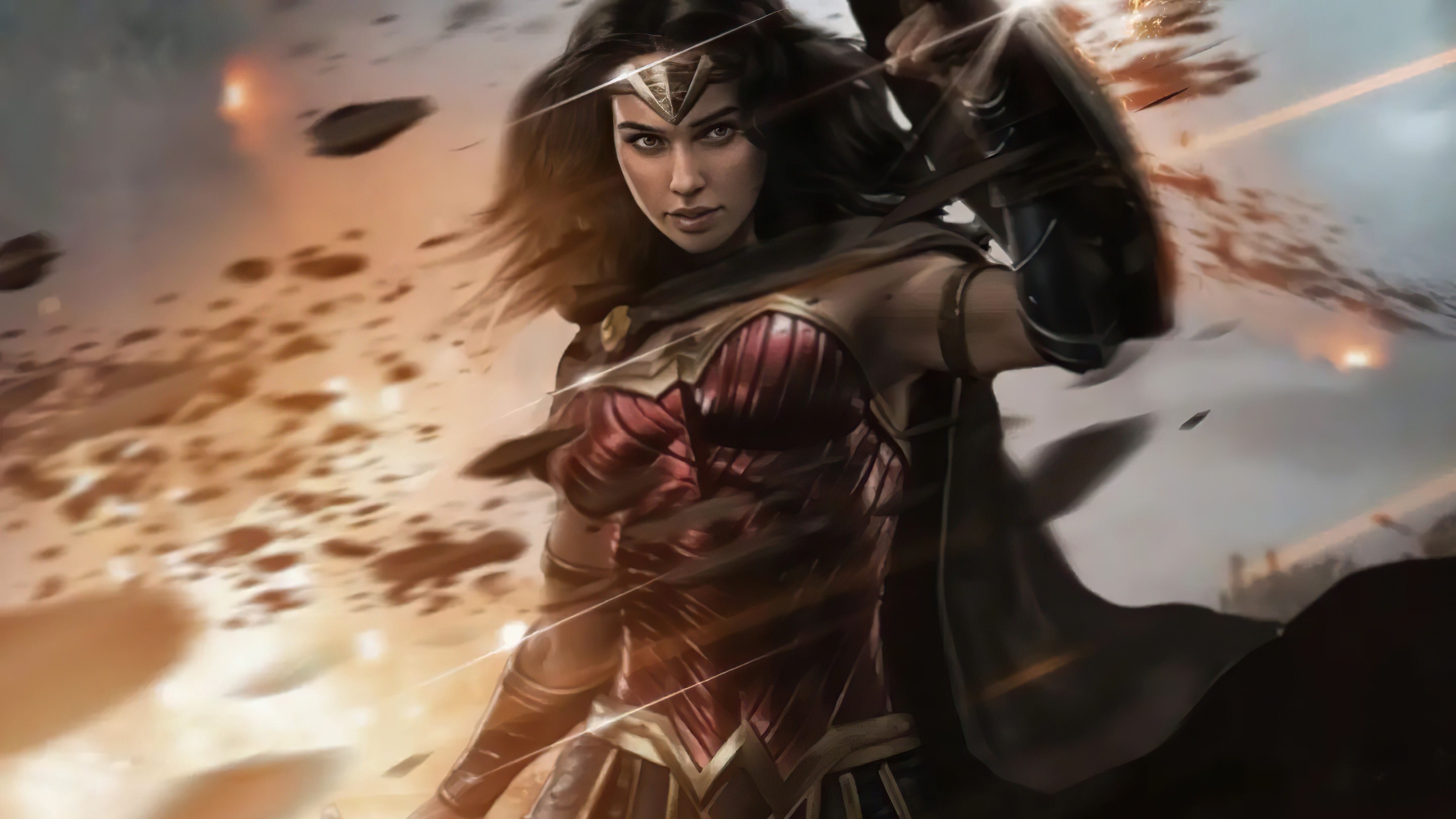 Wonder Woman from DC Comics concept art HD Wallpaper