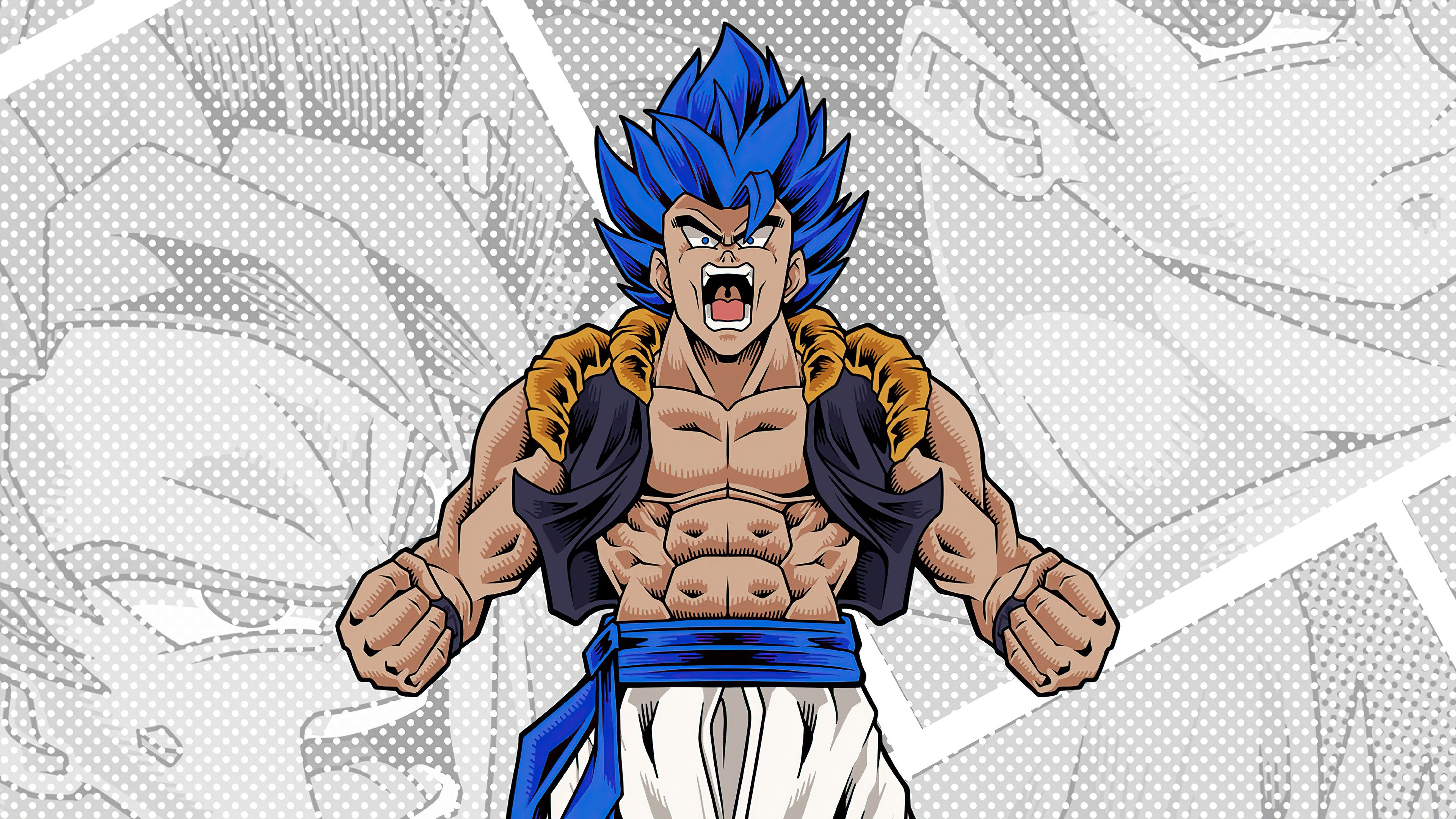Gogeta Blue from Dragon Ball HD Wallpaper