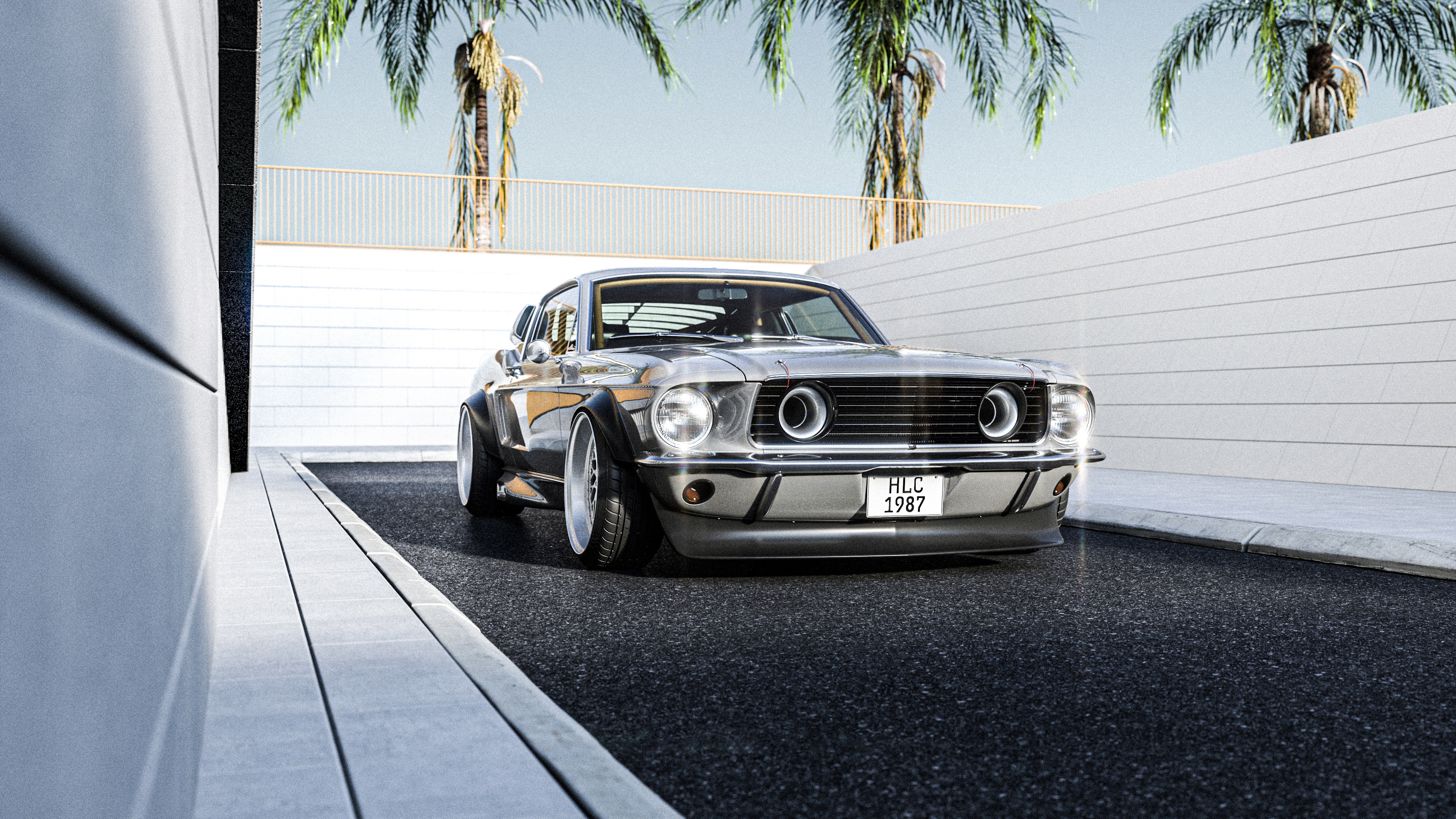 Ford Mustang CGI 4K HD Wallpaper
