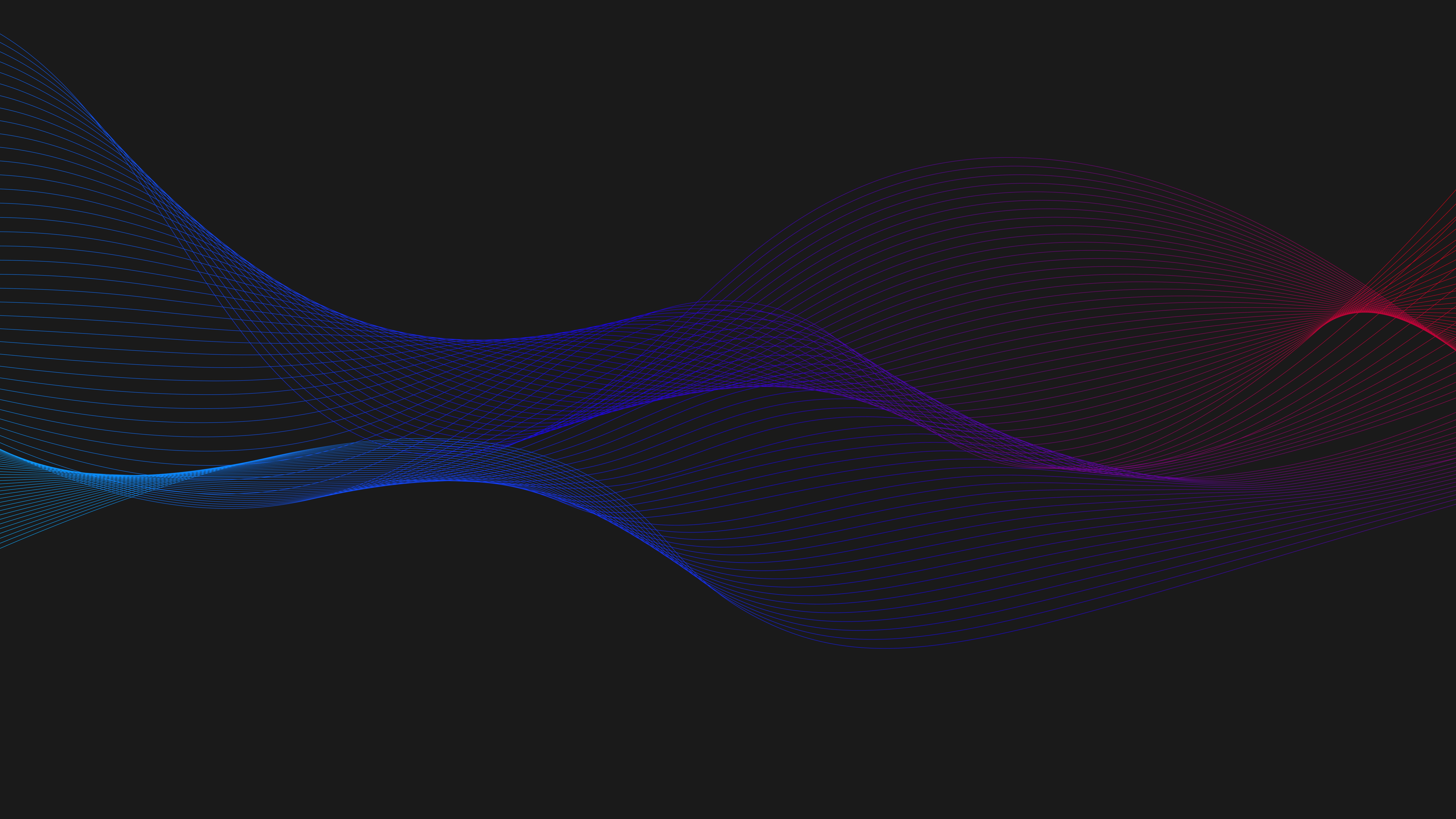 Abstract digital art with flowing lines HD Wallpaper