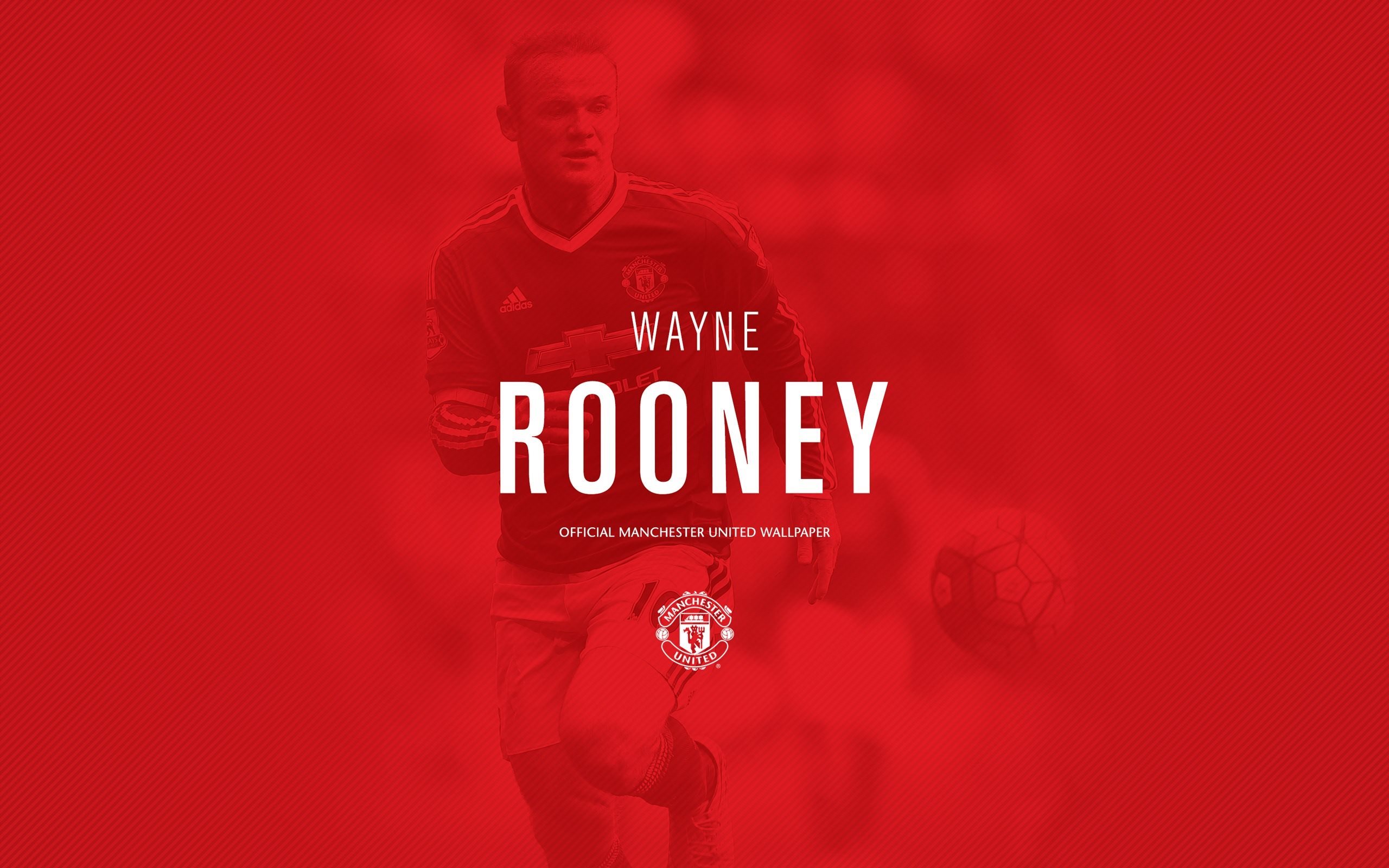 Wayne Rooney Manchester United Football Graphic HD Wallpaper