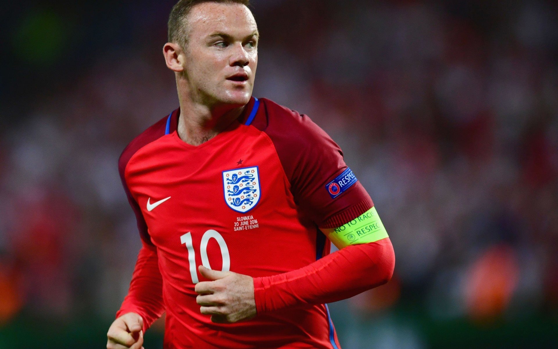 Wayne Rooney playing for England National Football Team HD Wallpaper