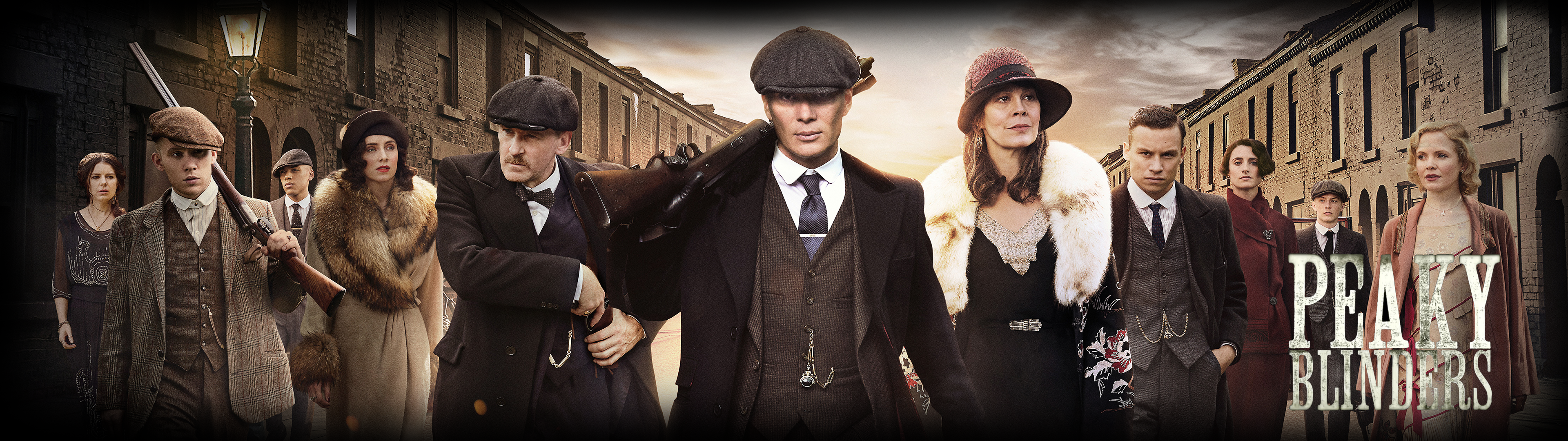 Peaky Blinders: Thomas Shelby and the Shelby Family HD Wallpaper