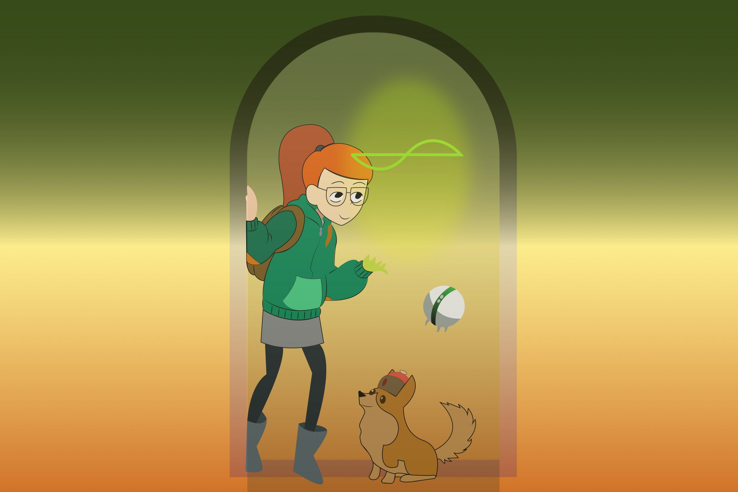 Tulip Olsen with green energy, One-One, and Atticus HD Wallpaper