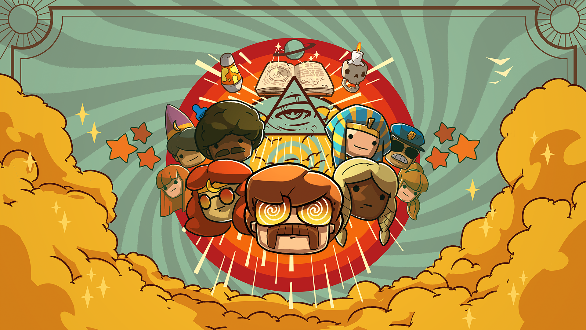 Honey, I Joined A Cult: Retro Cult Gathering HD Wallpaper