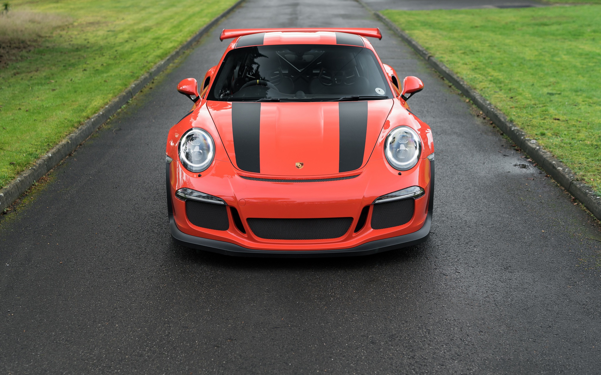 Red Porsche 911 GT3 RS Sport Car HD Wallpaper