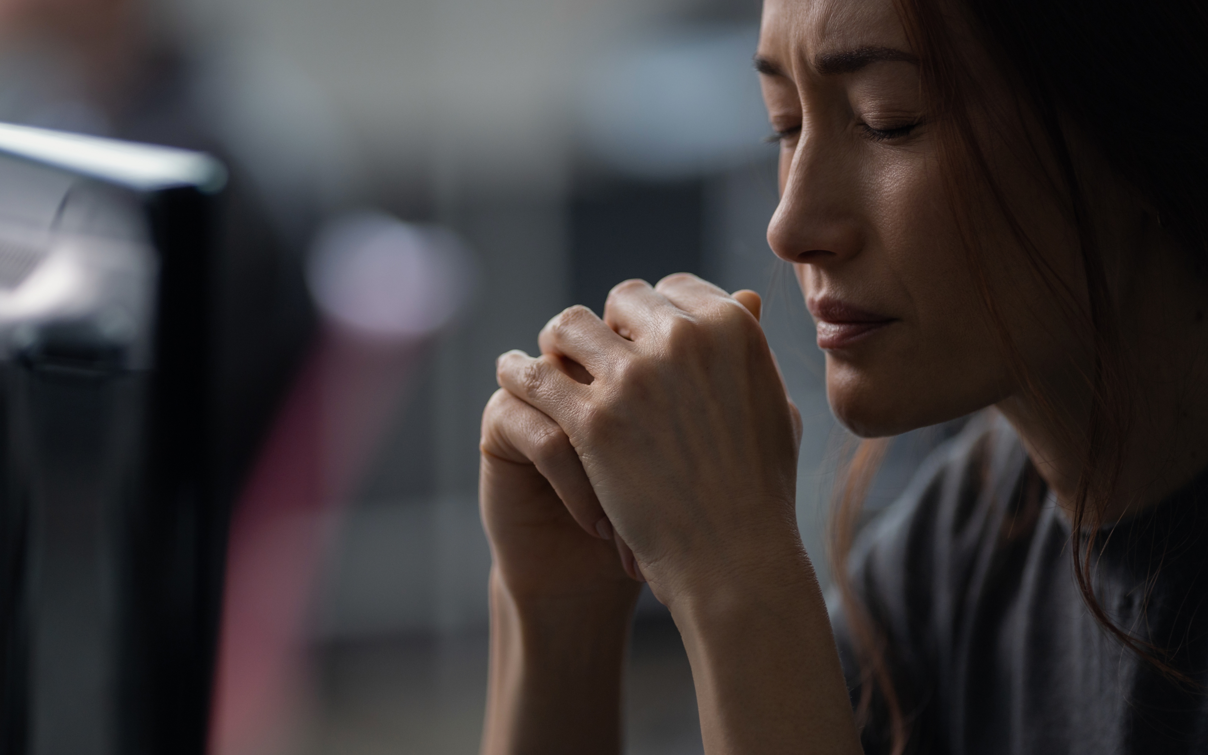 Maggie Q in deep thought from The Protégé HD Wallpaper