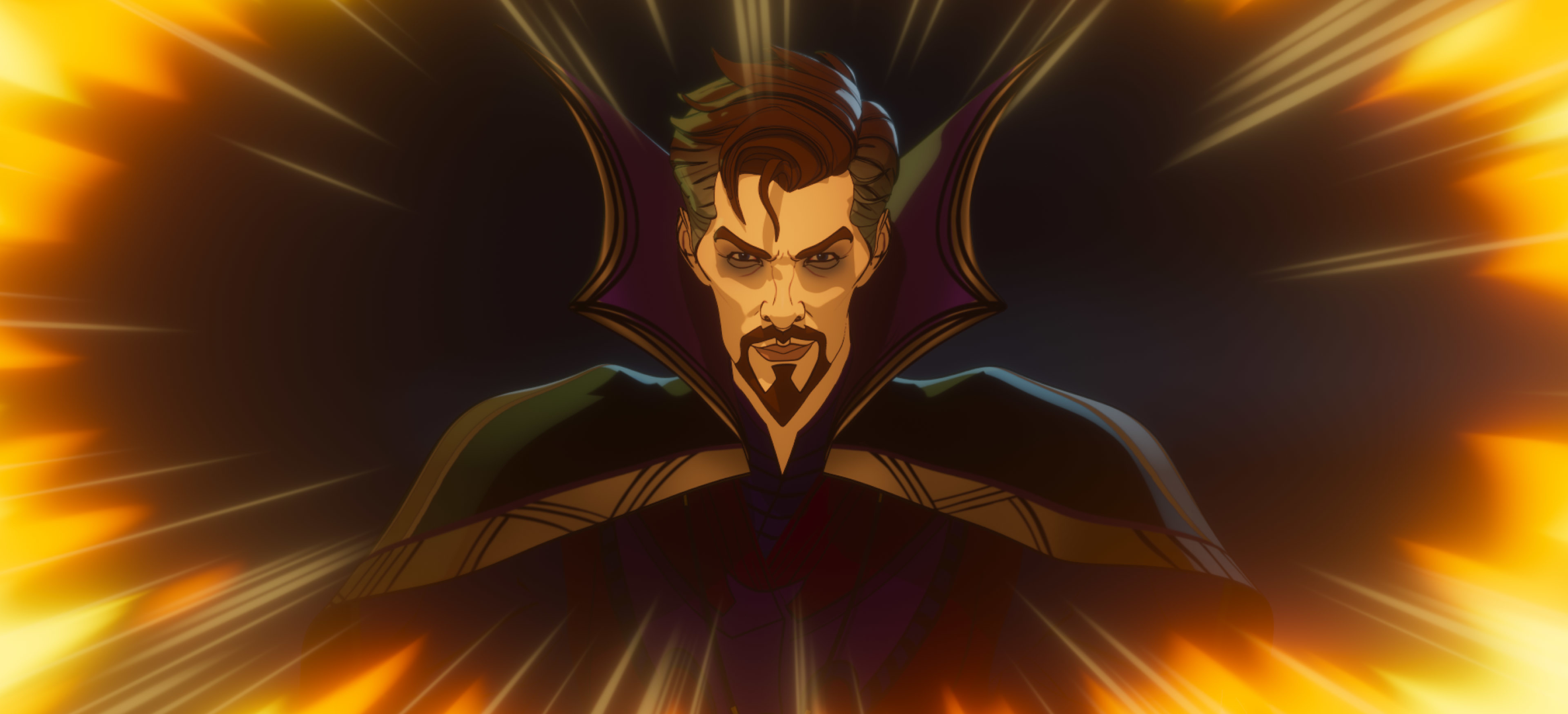 What If...? Doctor Strange Supreme unleashing power HD Wallpaper