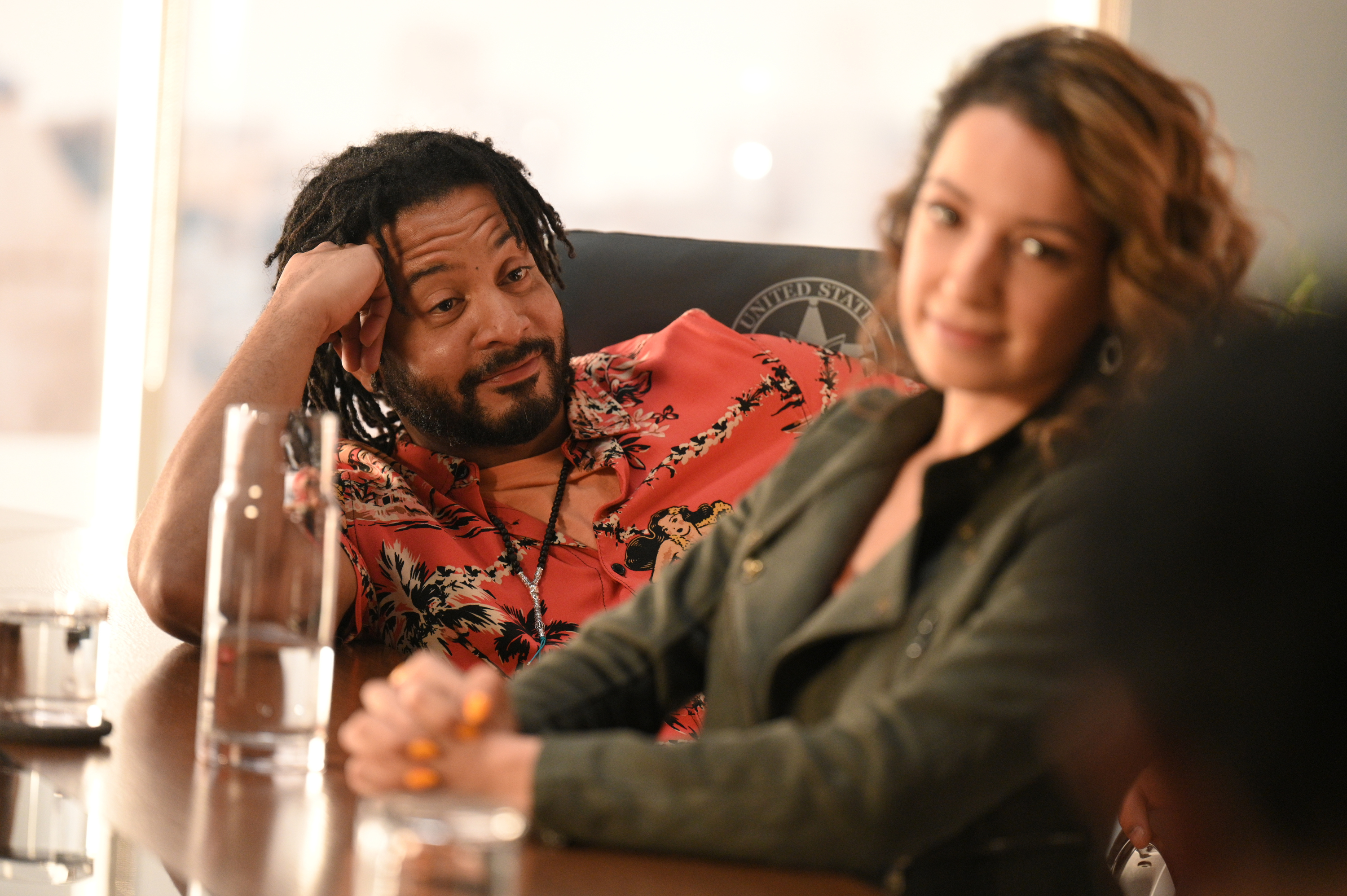 Brandon Jay McLaren and co-star in Turner and Hooch HD Wallpaper