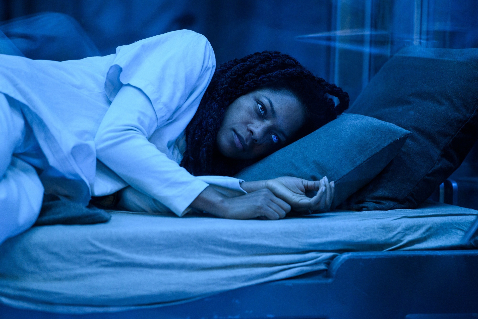 Naomie Harris with glowing eyes in Venom: Let There Be Carnage HD Wallpaper