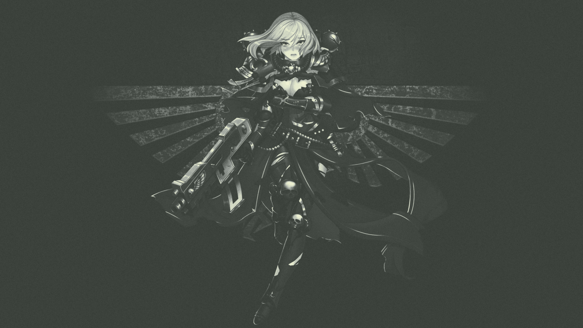 Warhammer 40K Kawaii Adepta Sororitas HD Wallpaper