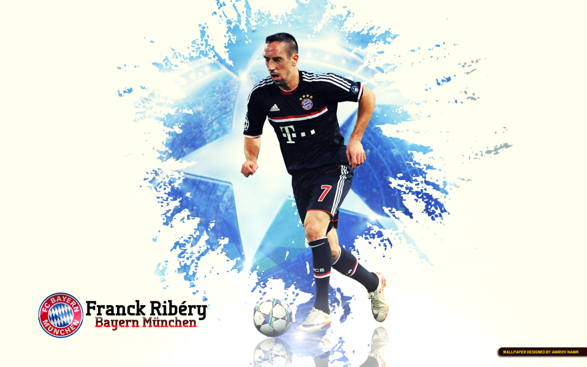 Franck Ribéry Bayern Munich Football Star HD Wallpaper