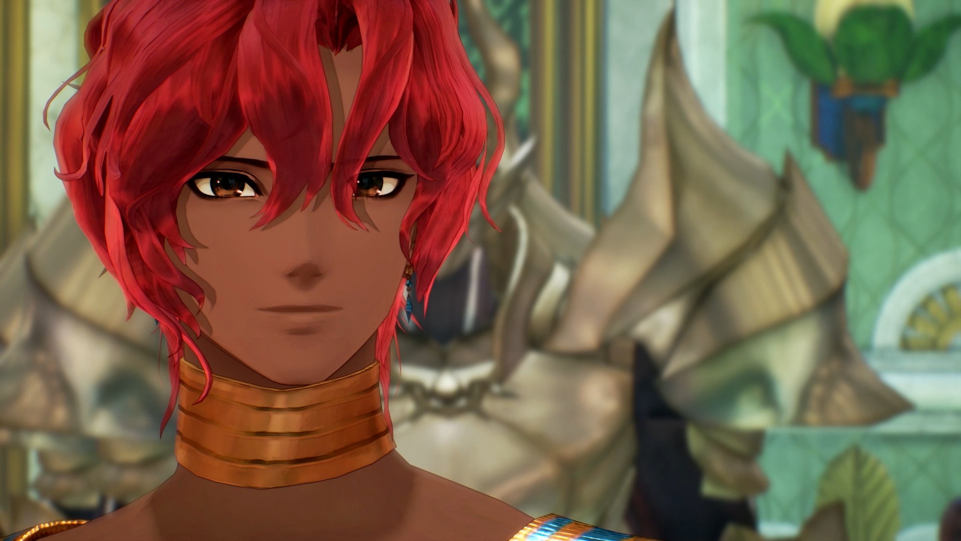 Tales Of Arise Dohalim Red Hair Portrait HD Wallpaper