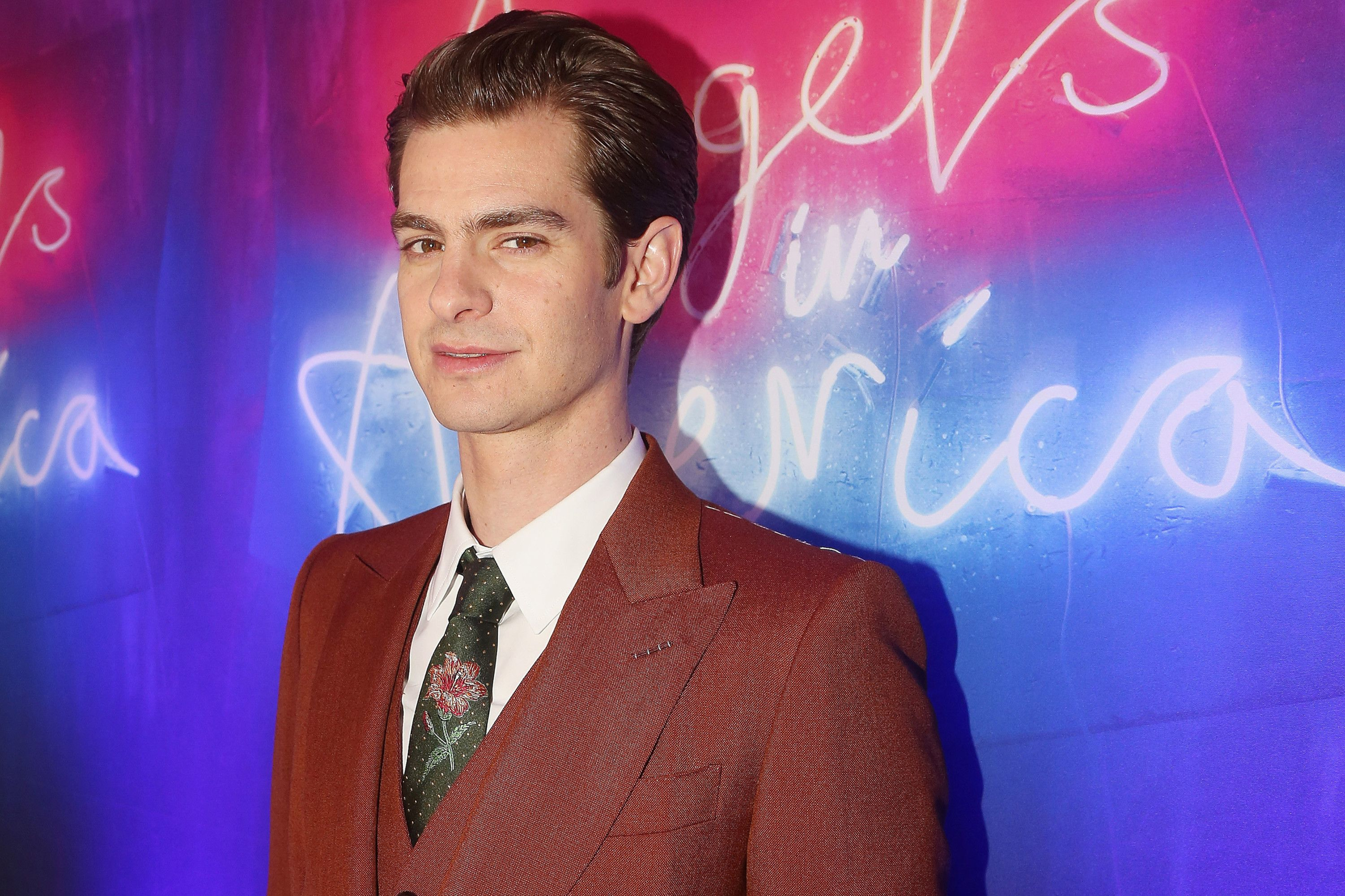 Andrew Garfield at Angels in America event HD Wallpaper