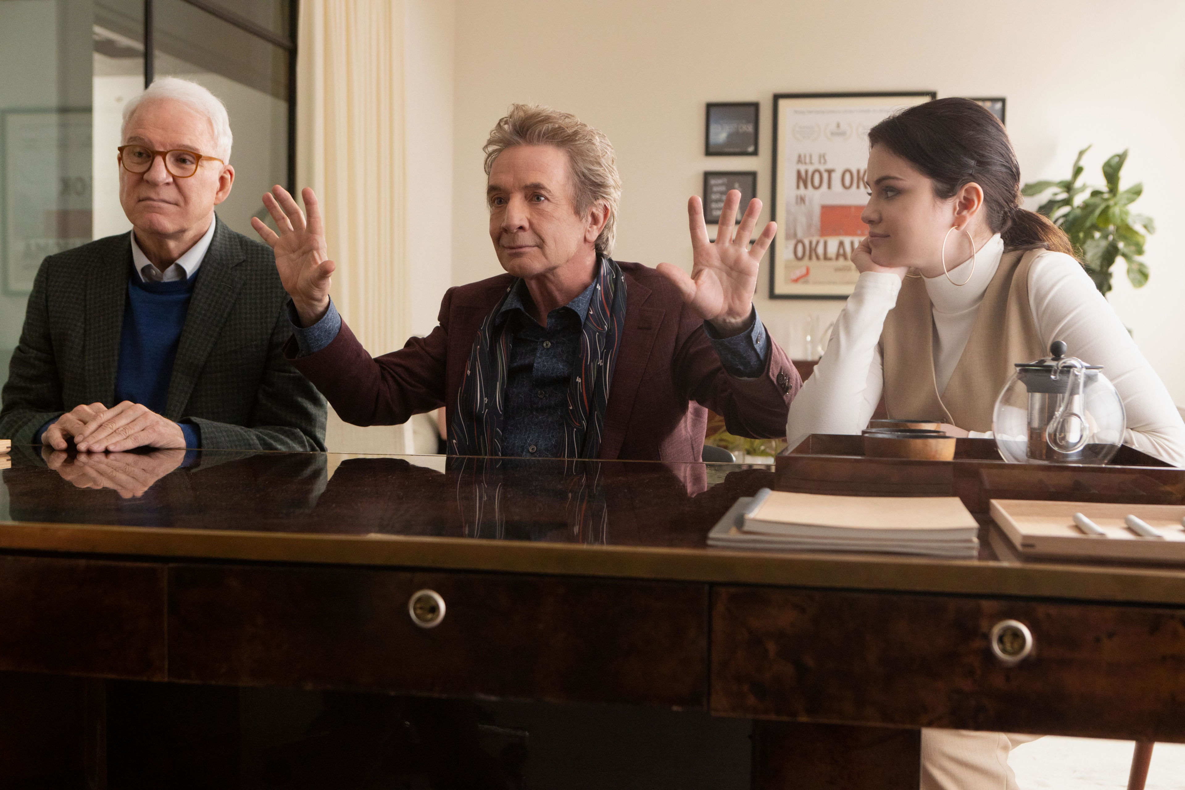 Only Murders In The Building: Steve, Martin, and Selena HD Wallpaper