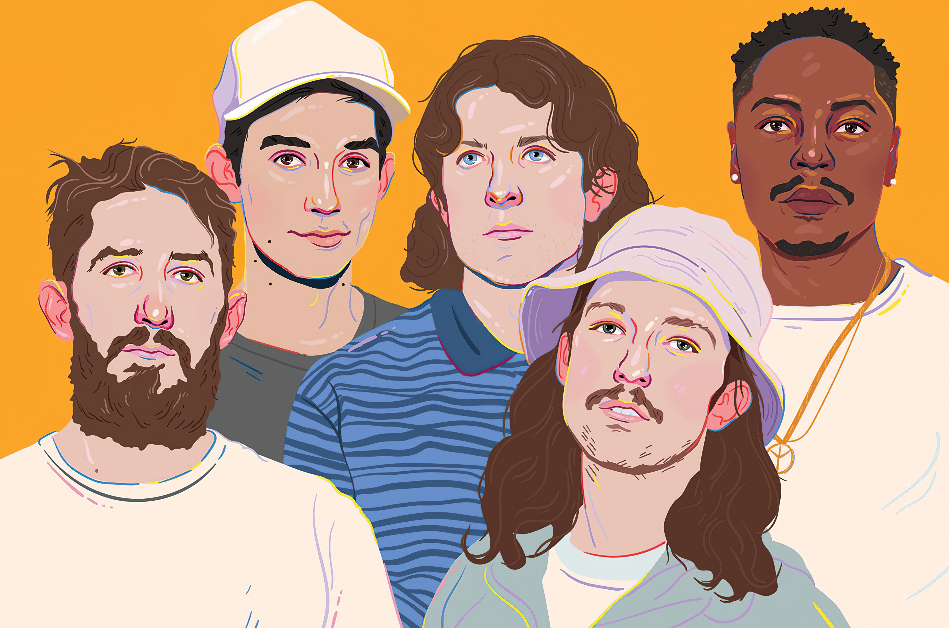 Turnstile HD band illustration HD Wallpaper