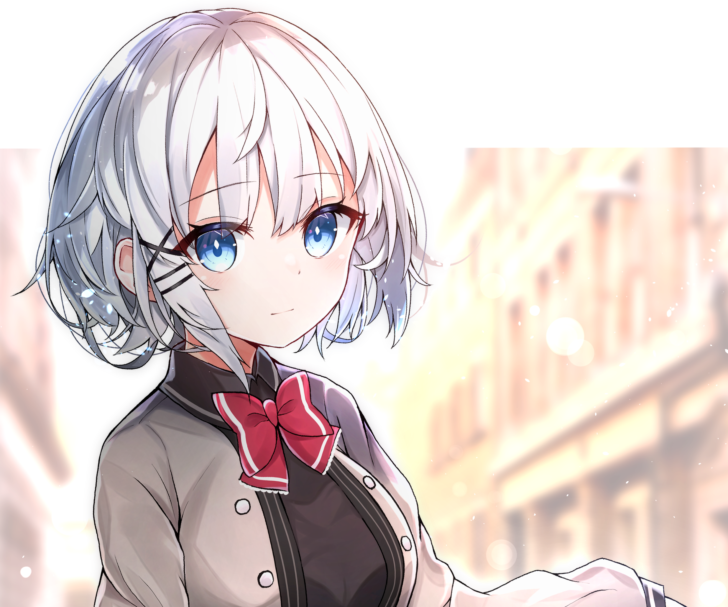Siesta from The Detective Is Already Dead, city street HD Wallpaper