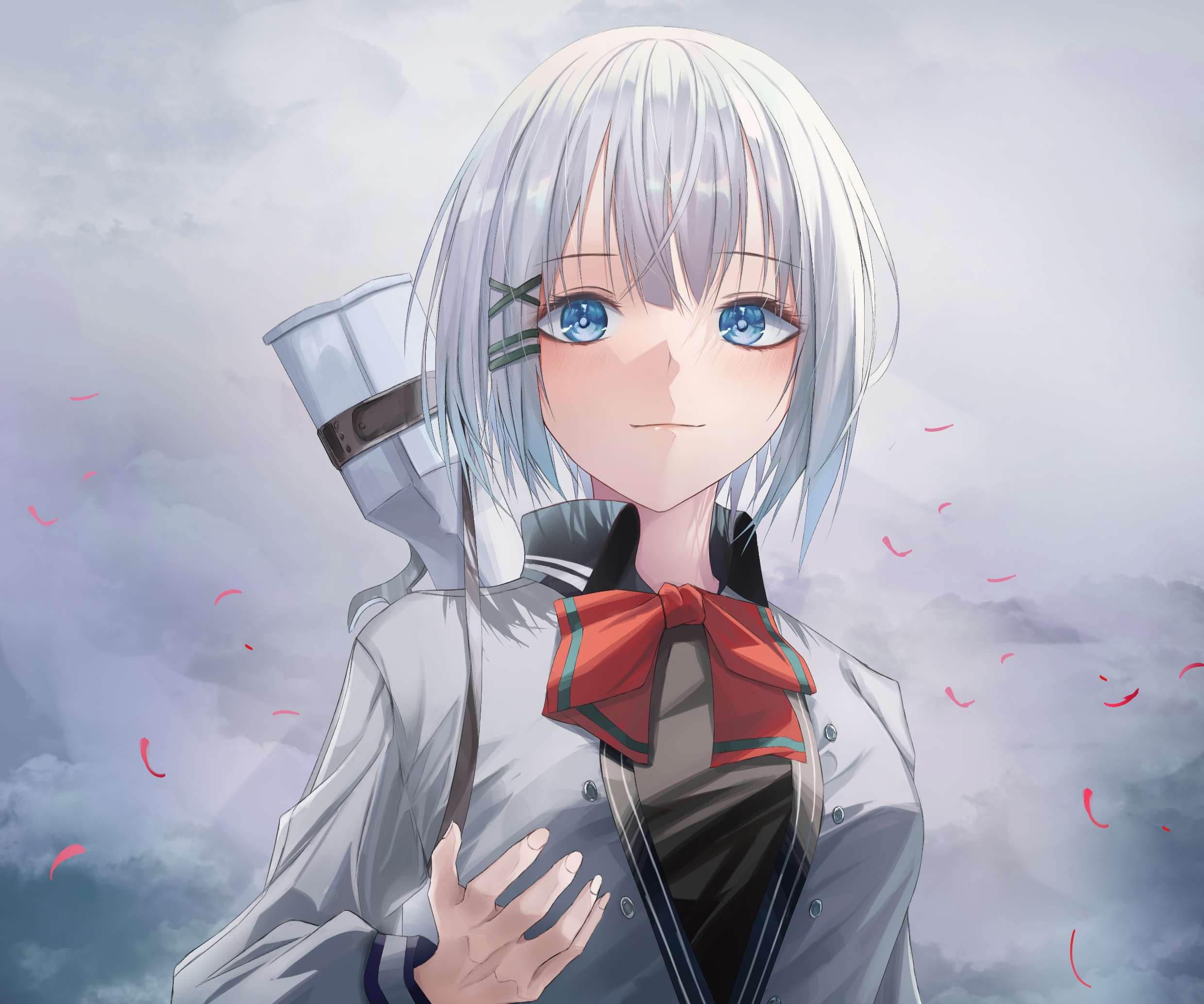 Siesta from The Detective Is Already Dead smiling HD Wallpaper